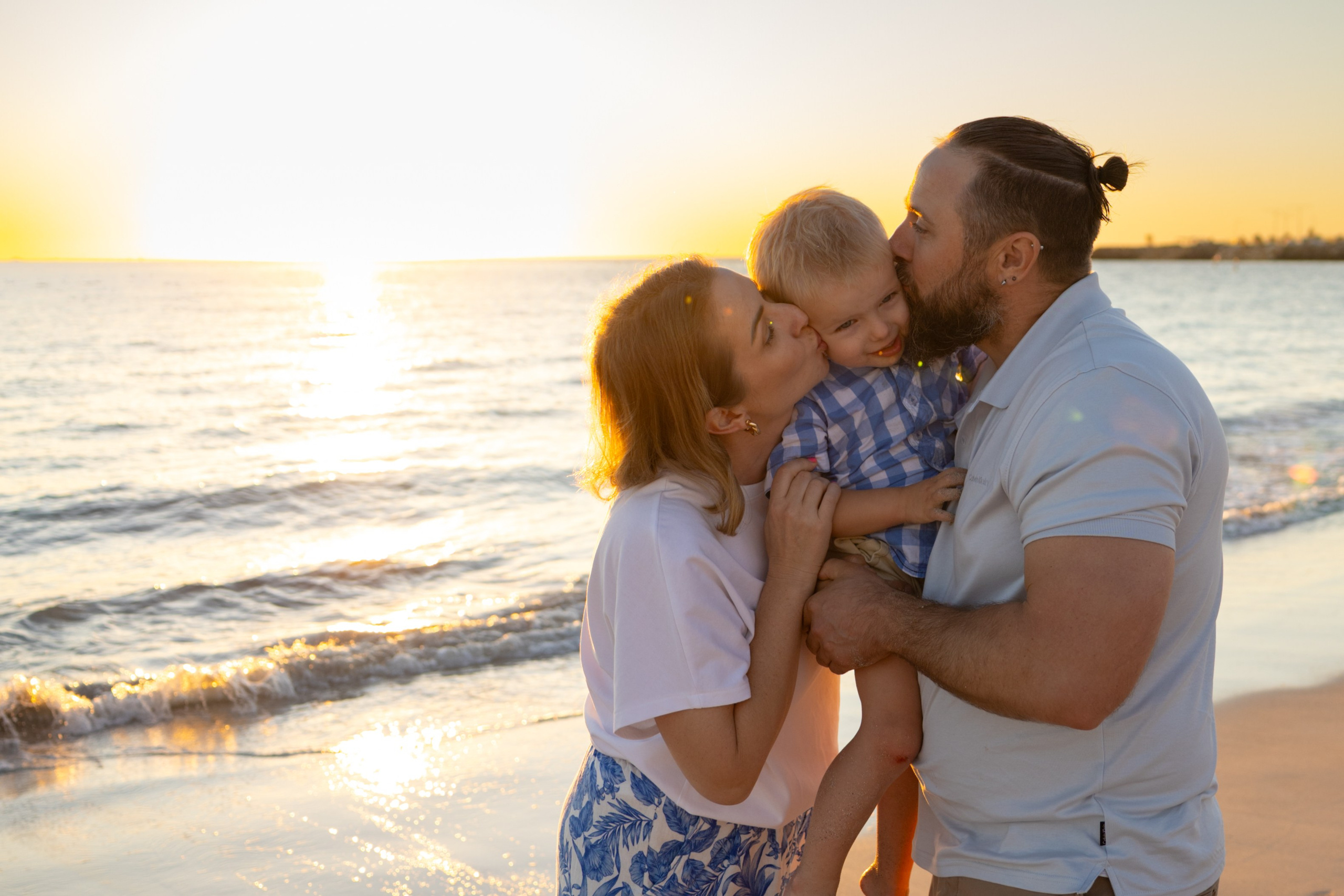 Photos from different family photoshoots