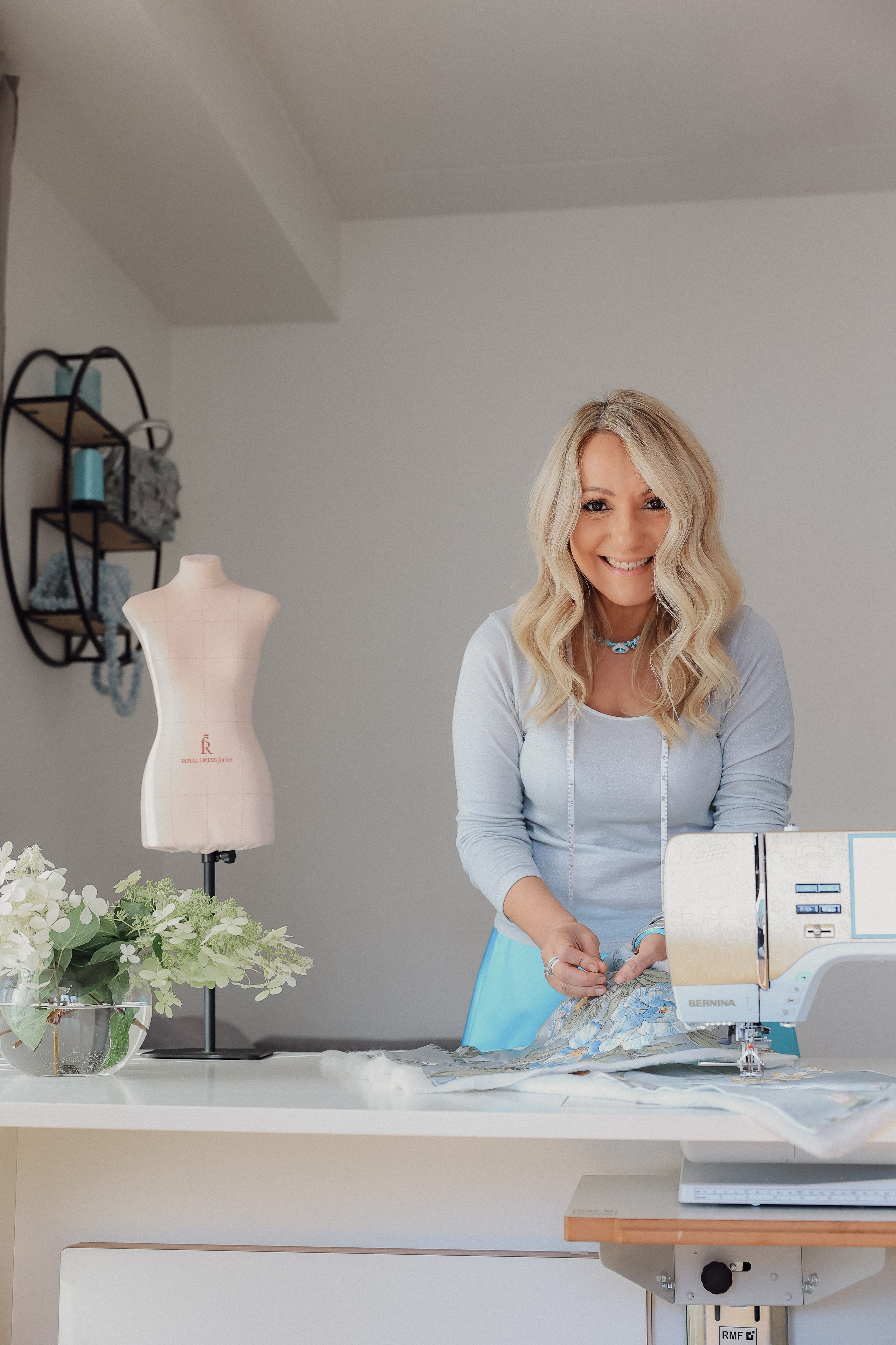 The Founder of the Sewing School. Photographer Marina Gargi