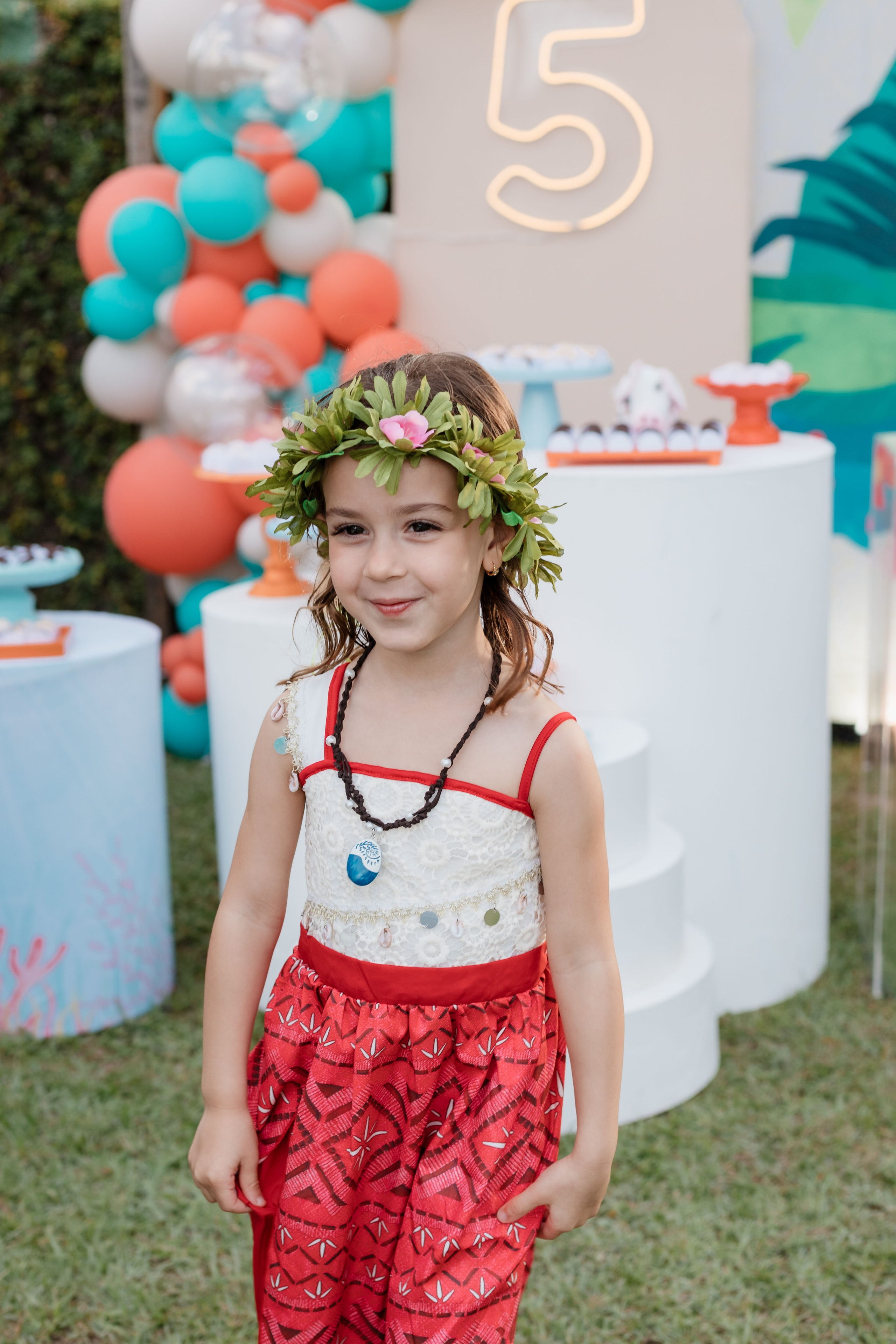 Primeiros momentos da festa infantil em casa de eventos