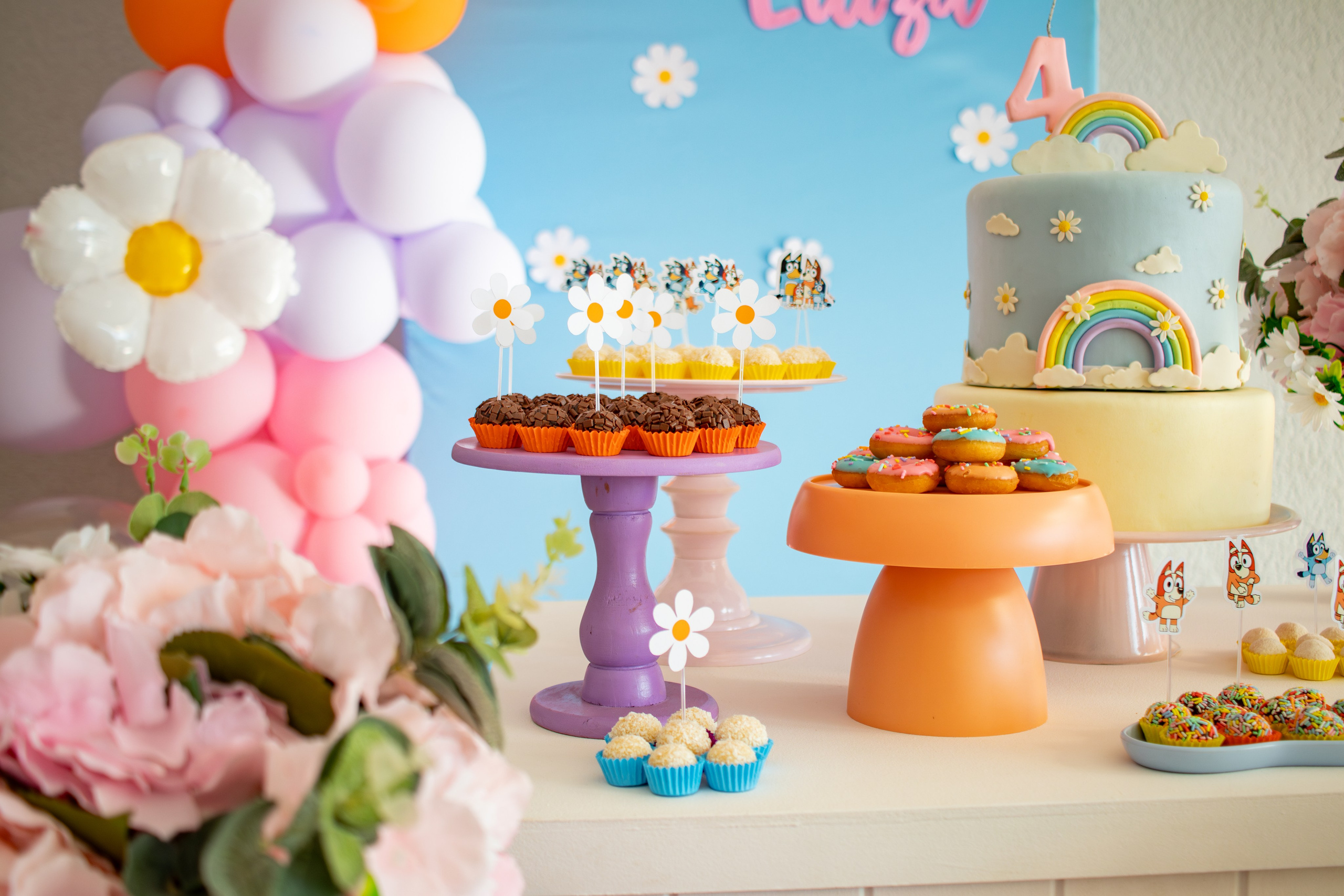 Maria Luiza — Aniversário 4 anos. Principal