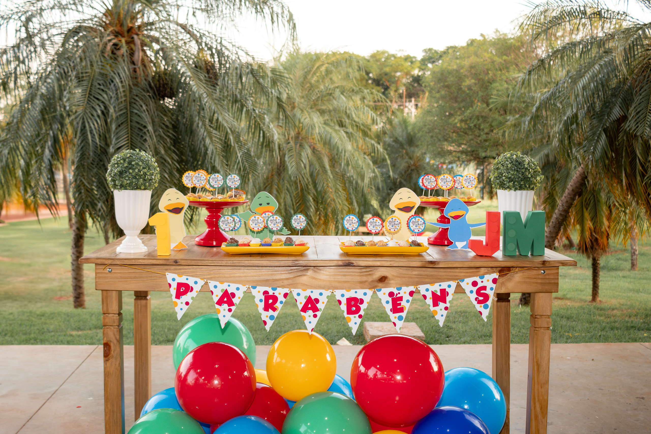 João Miguel — Aniversário 1 ano. Principal