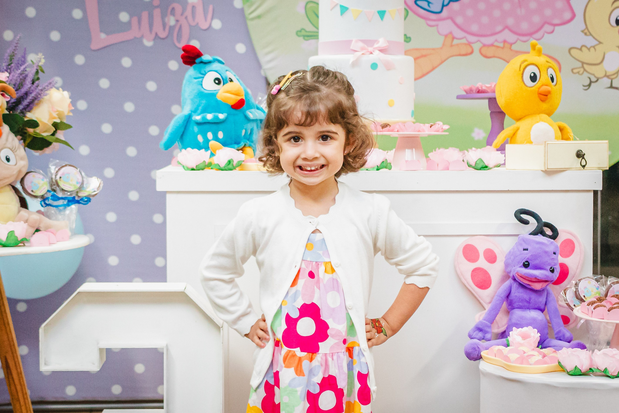 Maria Luiza — Aniversário 3 anos. Principal