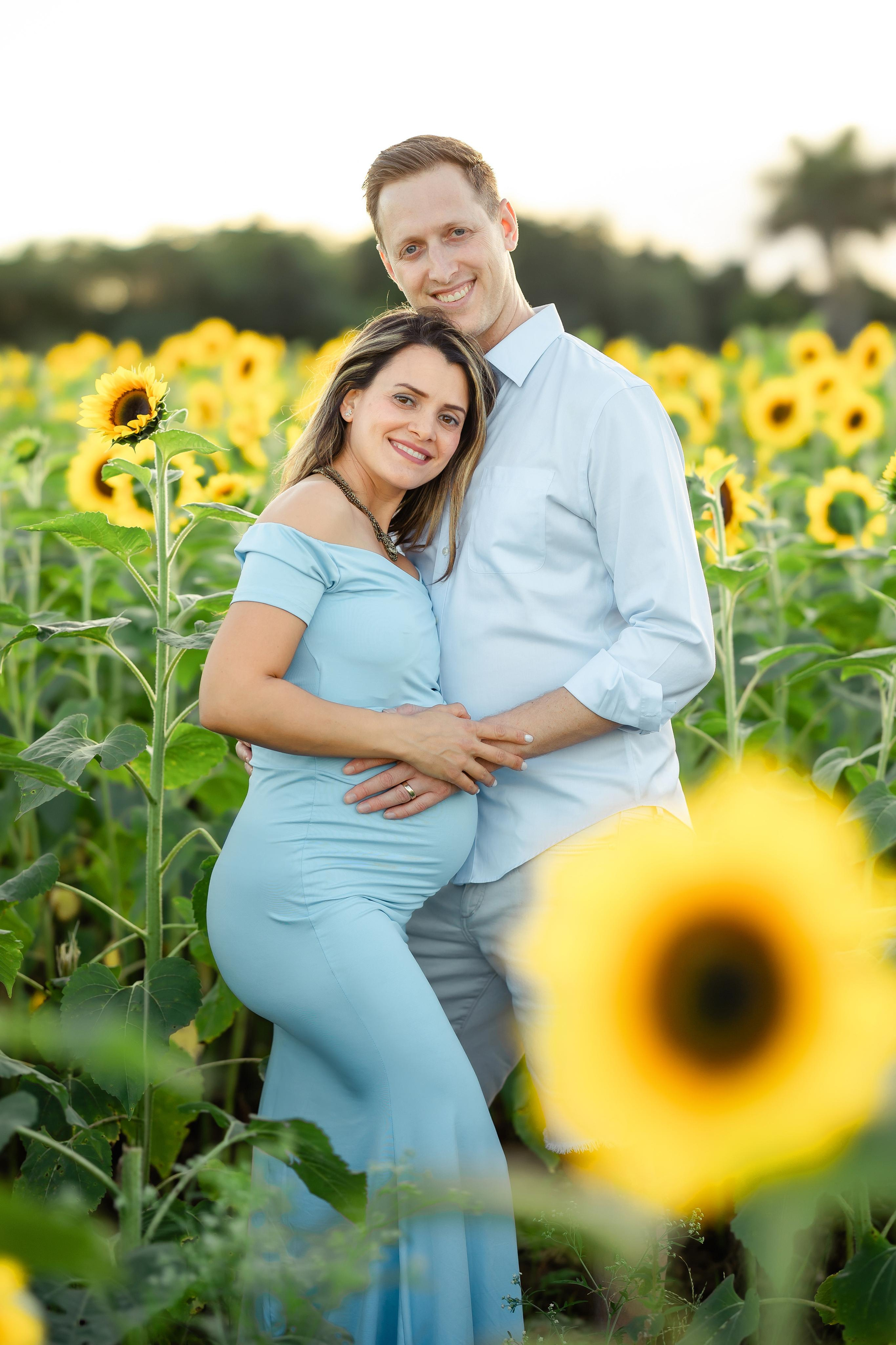 Sunflower Session. Family and Event photographer in Homestead and Miami areas of Florida