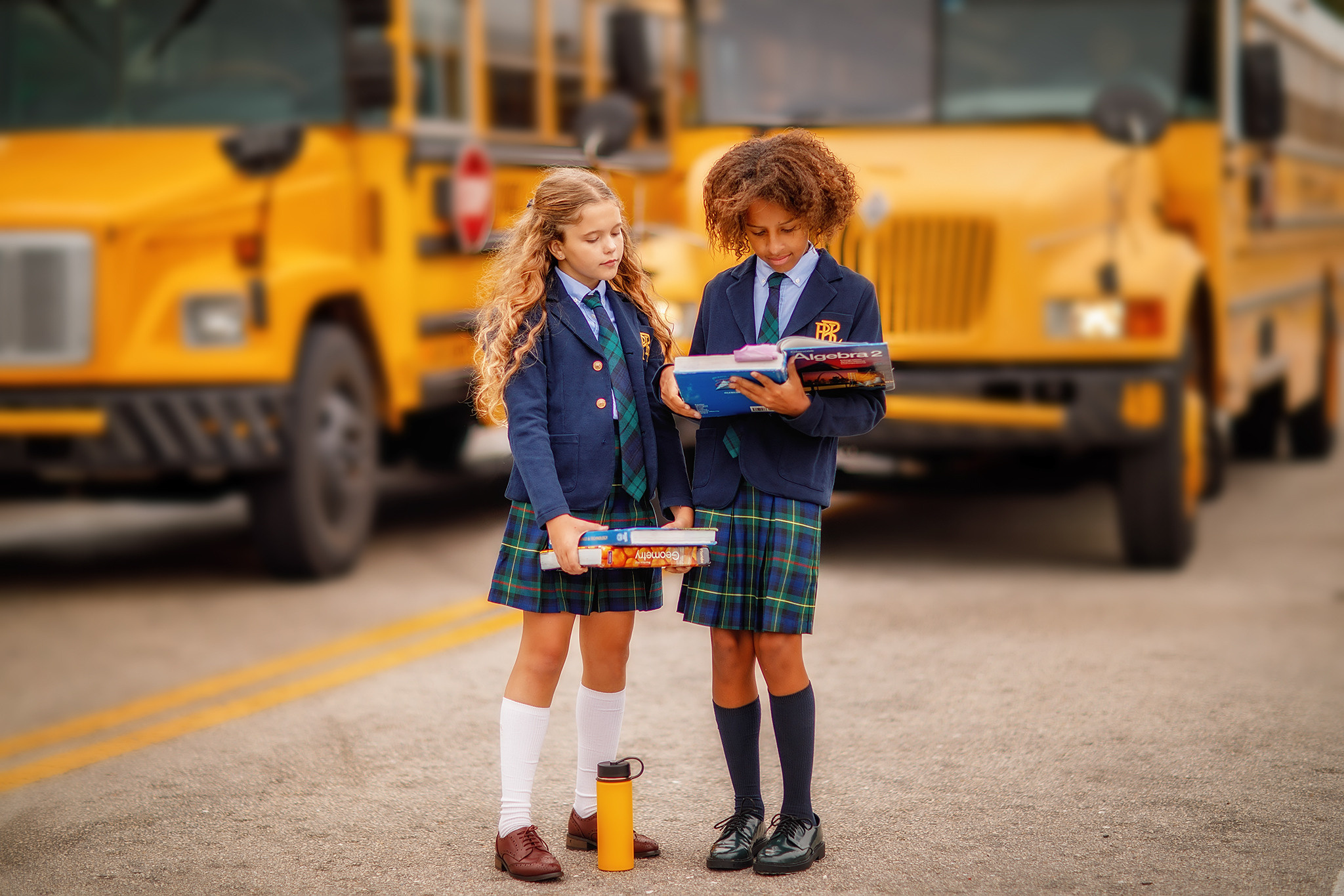 School Bus. Family and Event photographer in Homestead and Miami areas of Florida