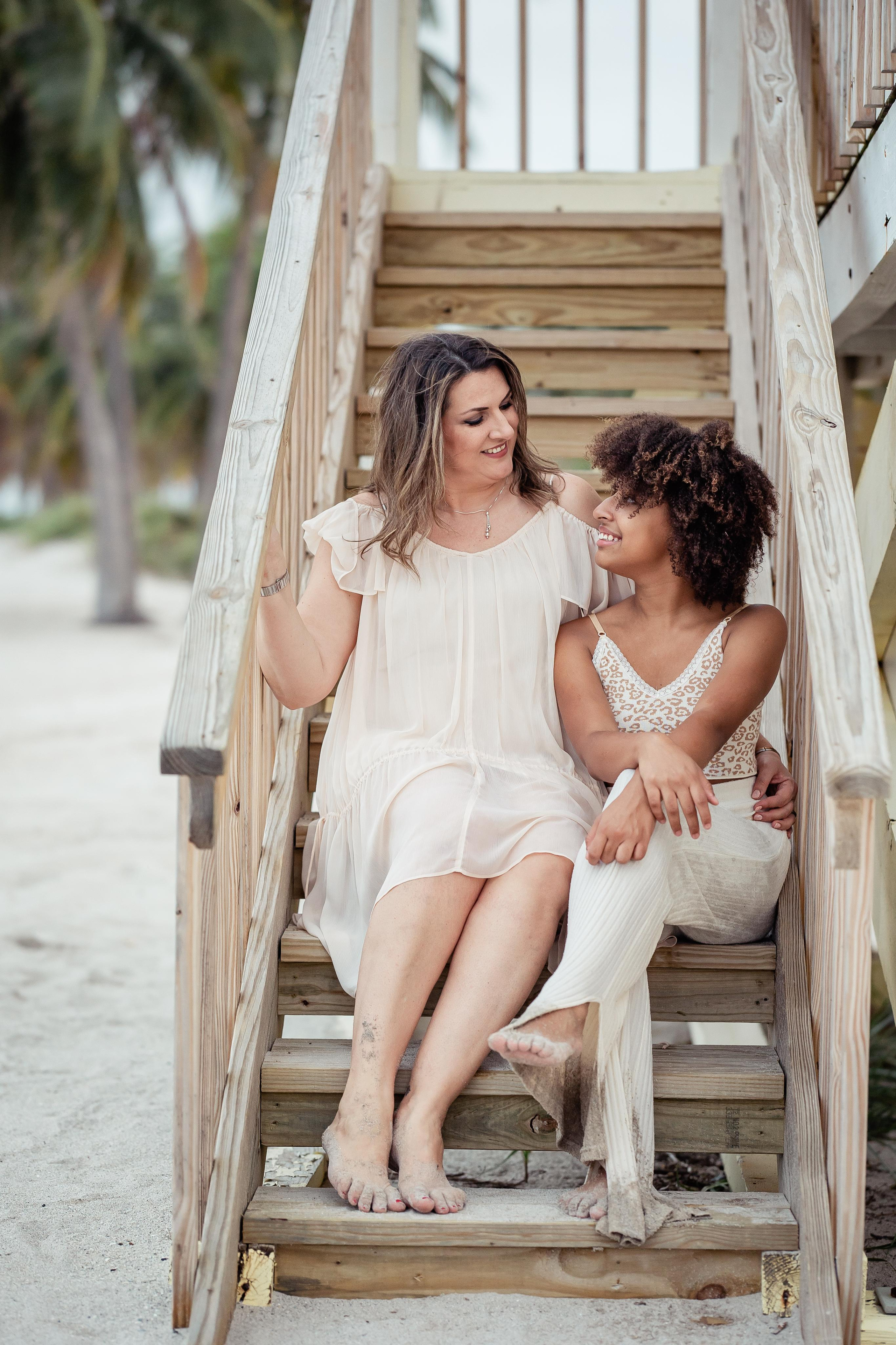 Crandon Beach Session Bohemian Style. Family and Event photographer in Homestead and Miami areas of Florida