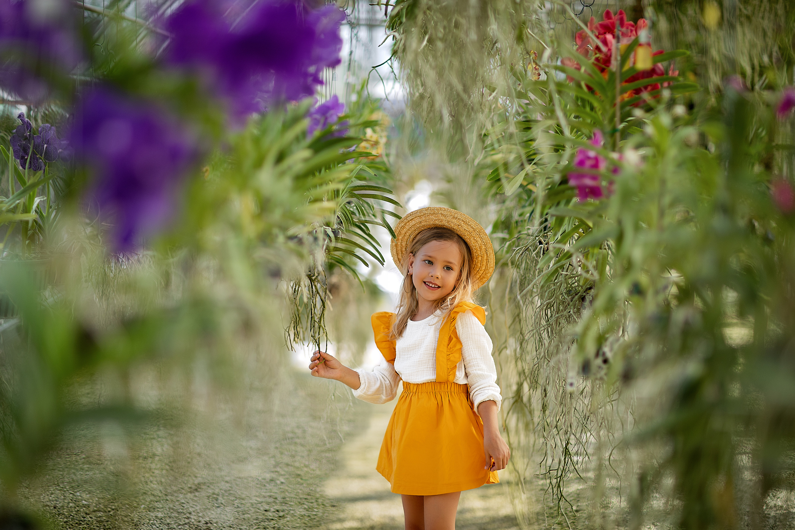 Orchid Farm. Family and Event photographer in Homestead and Miami areas of Florida