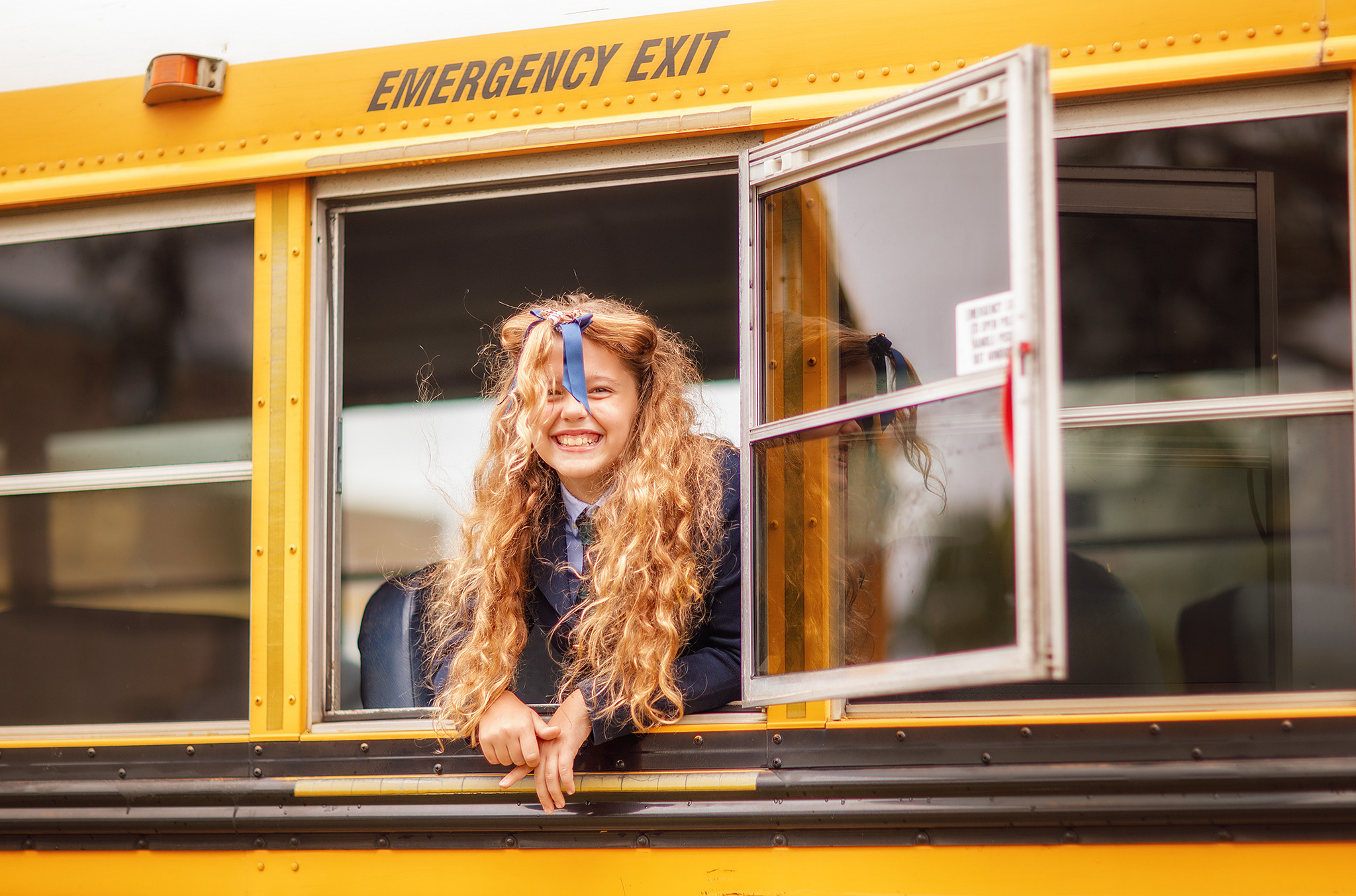 School Bus. Family and Event photographer in Homestead and Miami areas of Florida