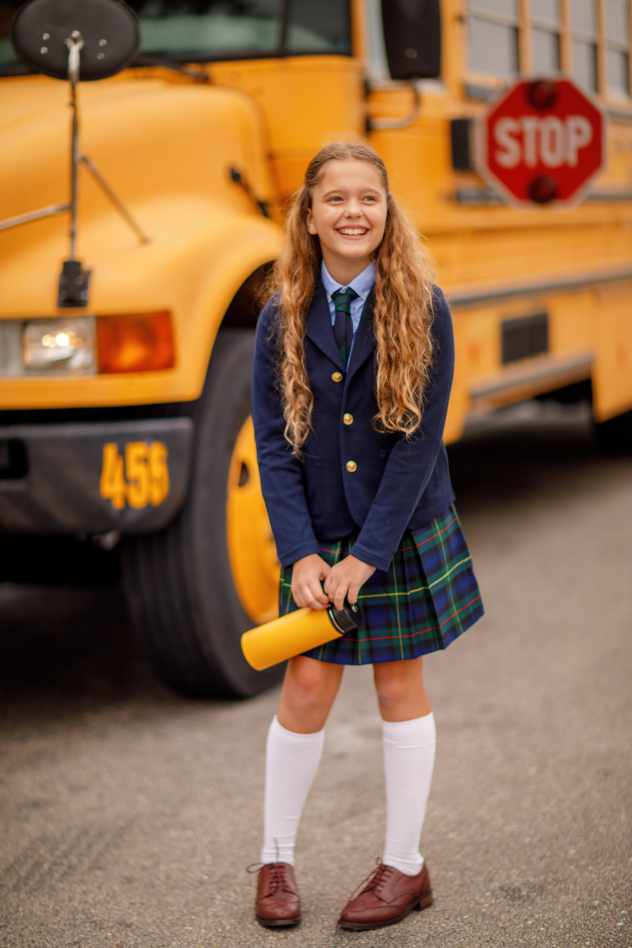 School Bus. Family and Event photographer in Homestead and Miami areas of Florida