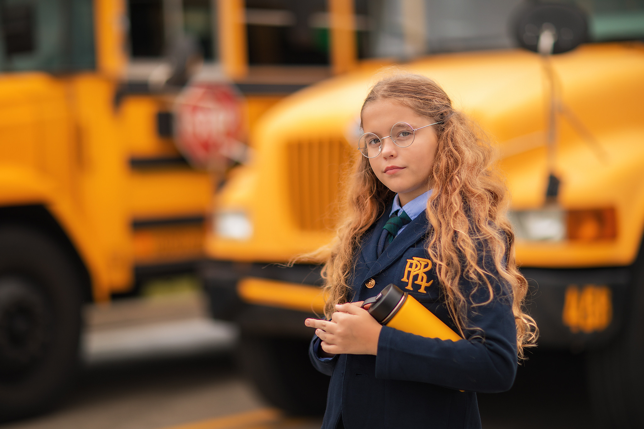School Bus. Family and Event photographer in Homestead and Miami areas of Florida