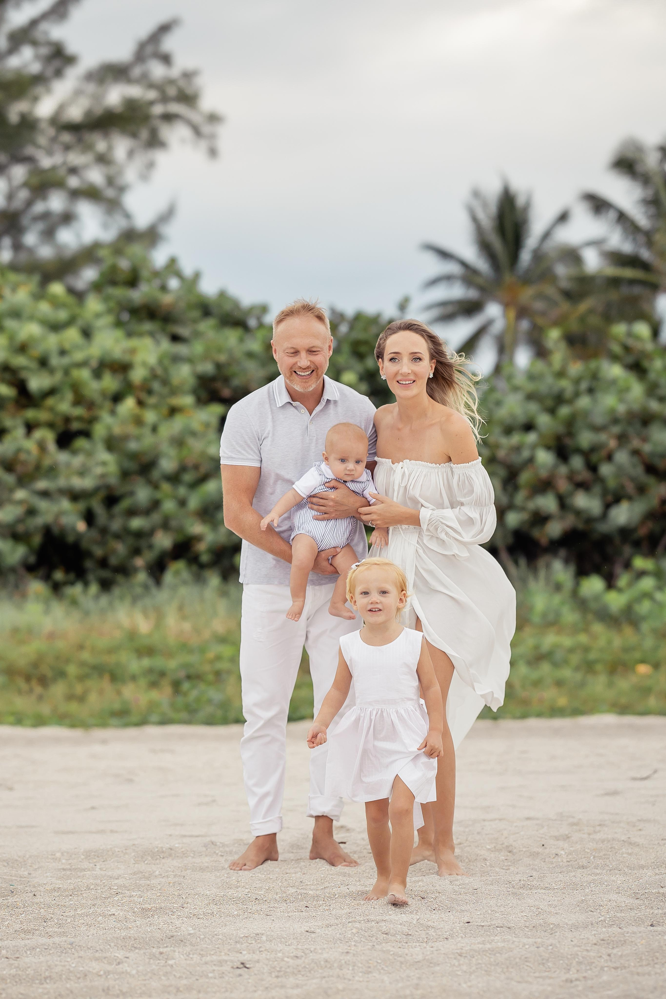 Beach Family Session. Family and Event photographer in Homestead and Miami areas of Florida