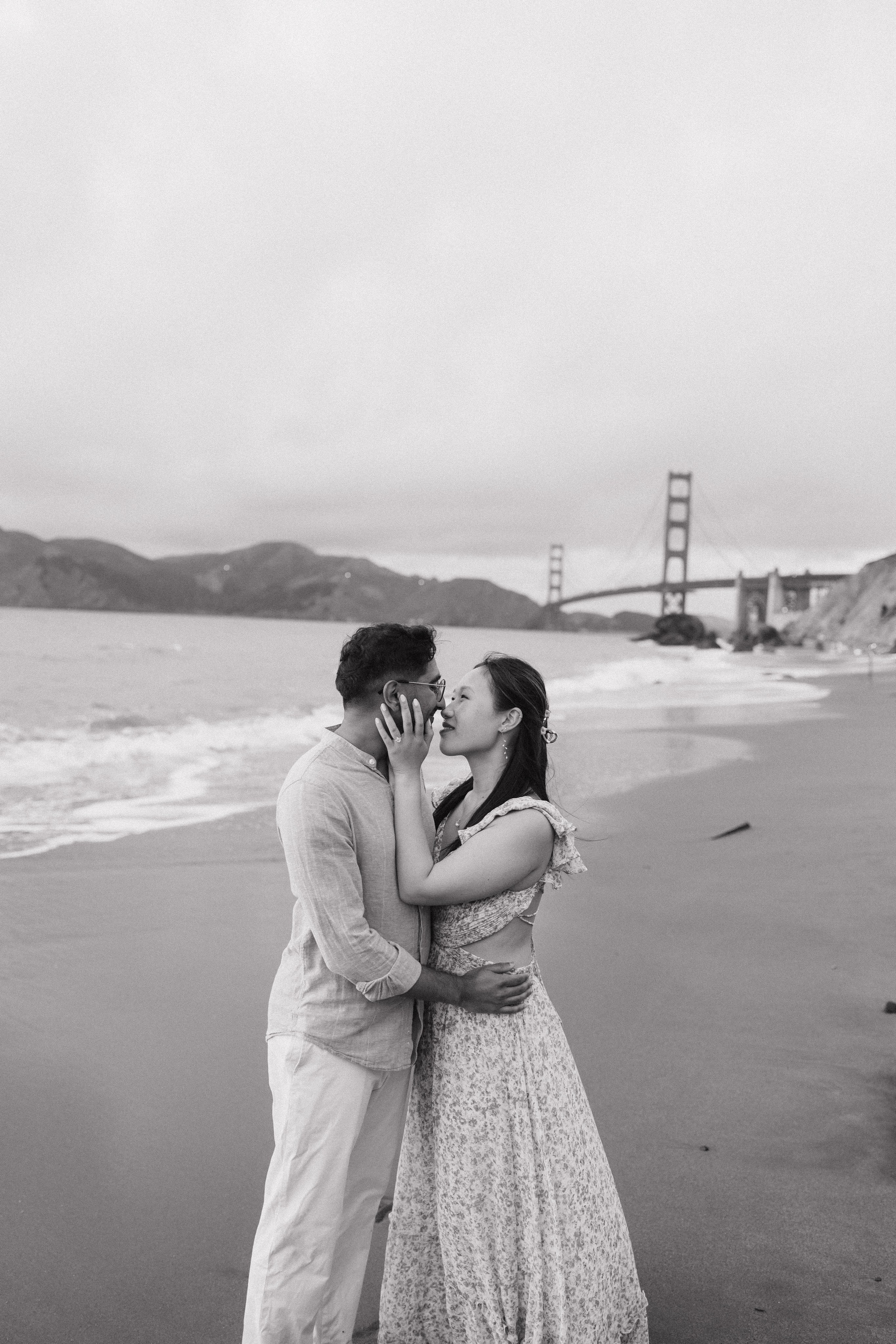 Proposal with golden gate view. Soulo Photography | San Francisco Bay Area Based Photographer