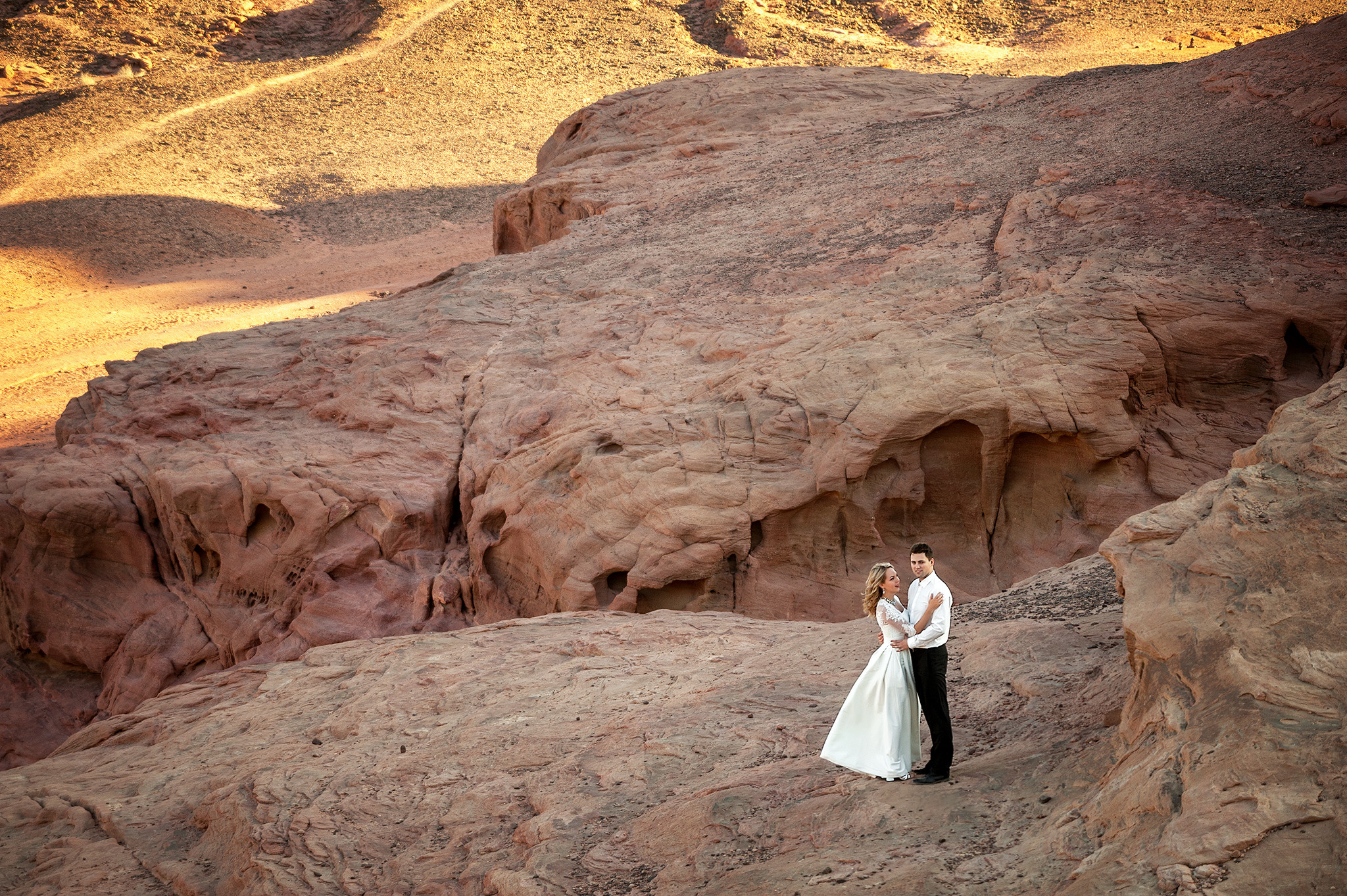 Timna desert_Tatyana & Konstantin. Family children pregnancy love stories photographer in Eilat Israel Olga Amchislavsky