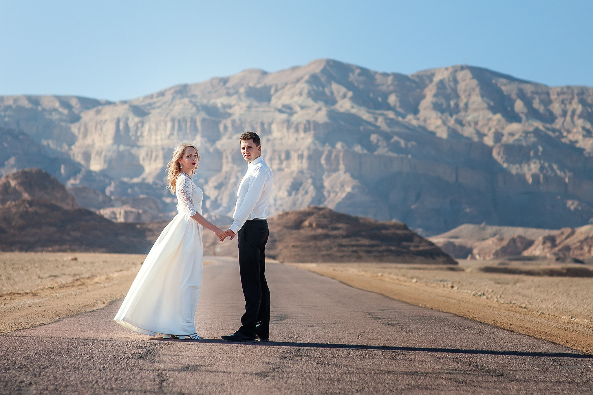 Timna desert_Tatyana & Konstantin. Family children pregnancy love stories photographer in Eilat Israel Olga Amchislavsky