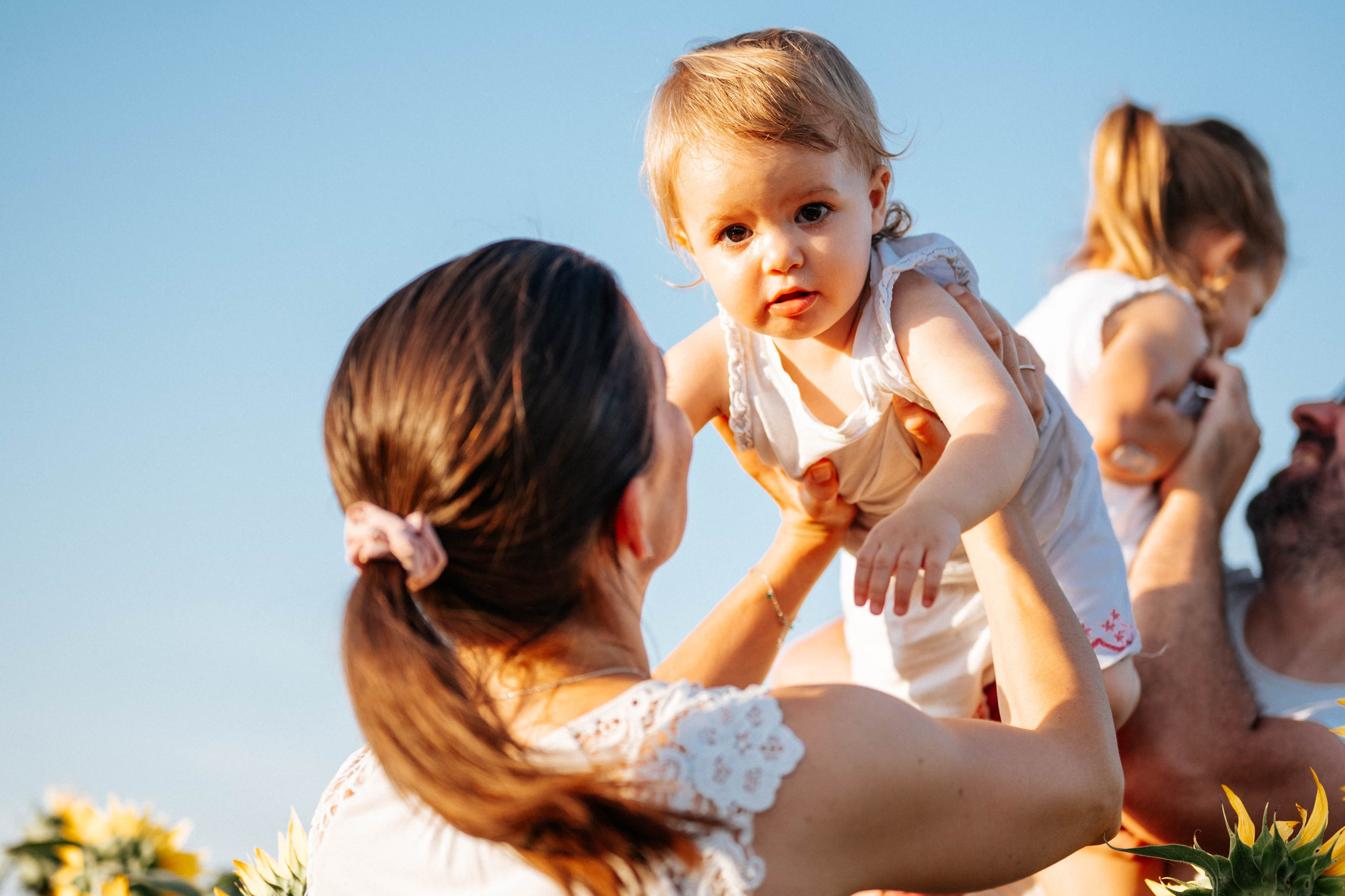 Višnja, Iskra, Maja i Stevan - porodično fotografisanje. Dečiji i porodični fotograf