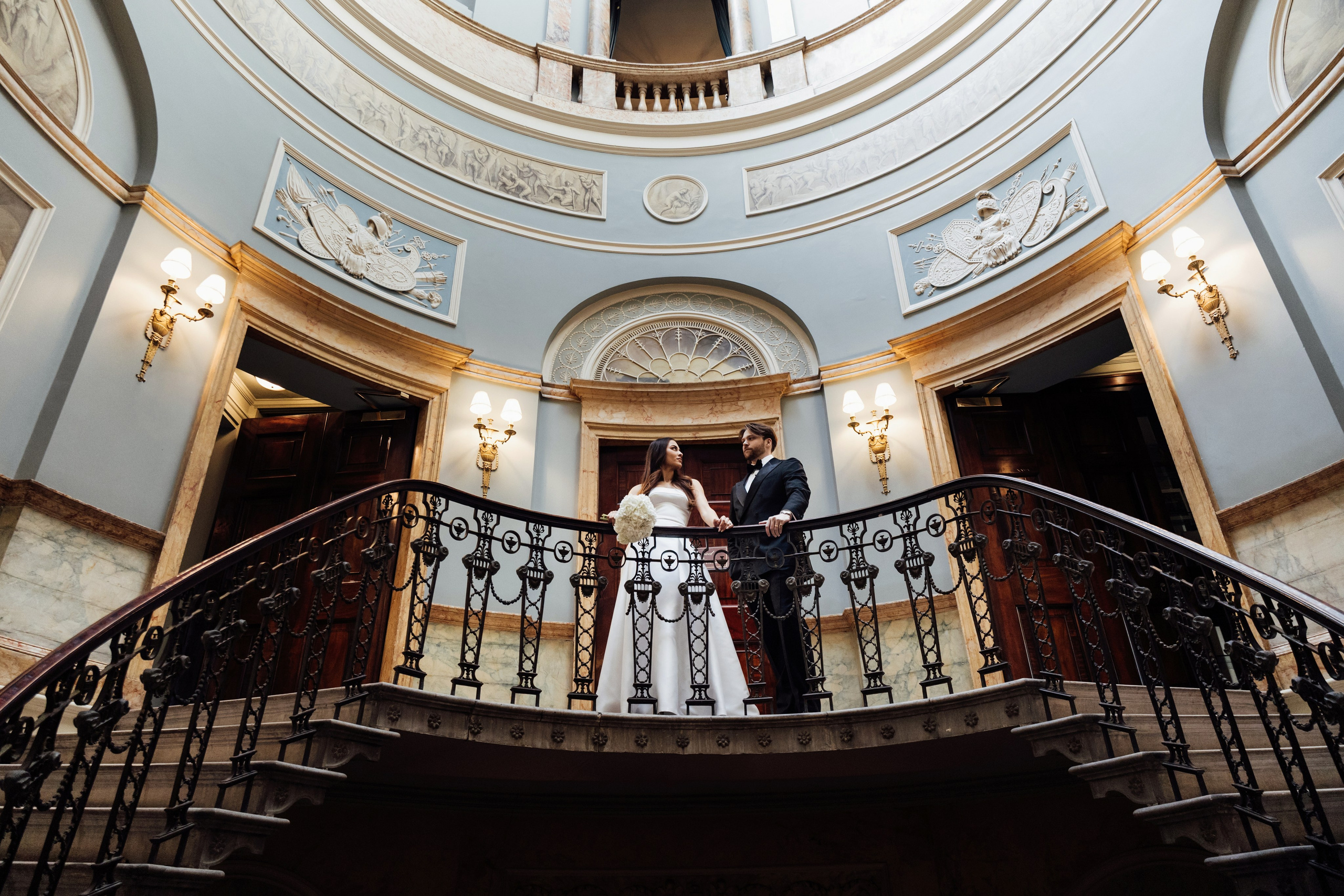 Sara & Angus — Old Marylebone Town Hall, London. Timeless Wedding & Event Photography from London to the world