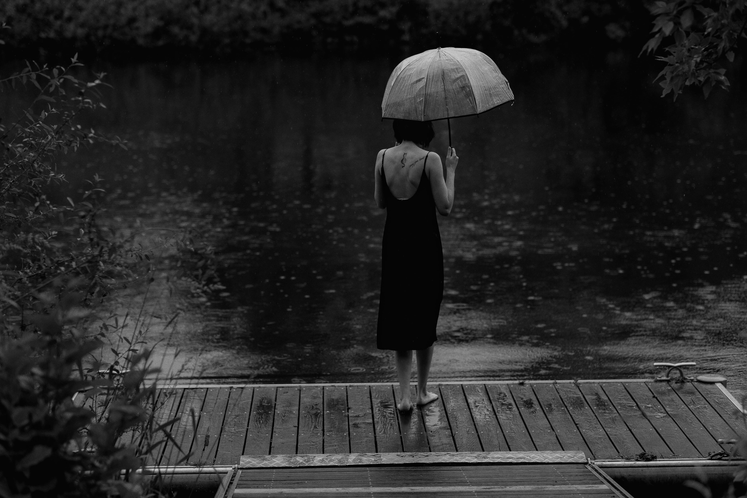 Schwarz-weiss Fotos. Familien Fotografin Kristina Klein aus Schüttorf