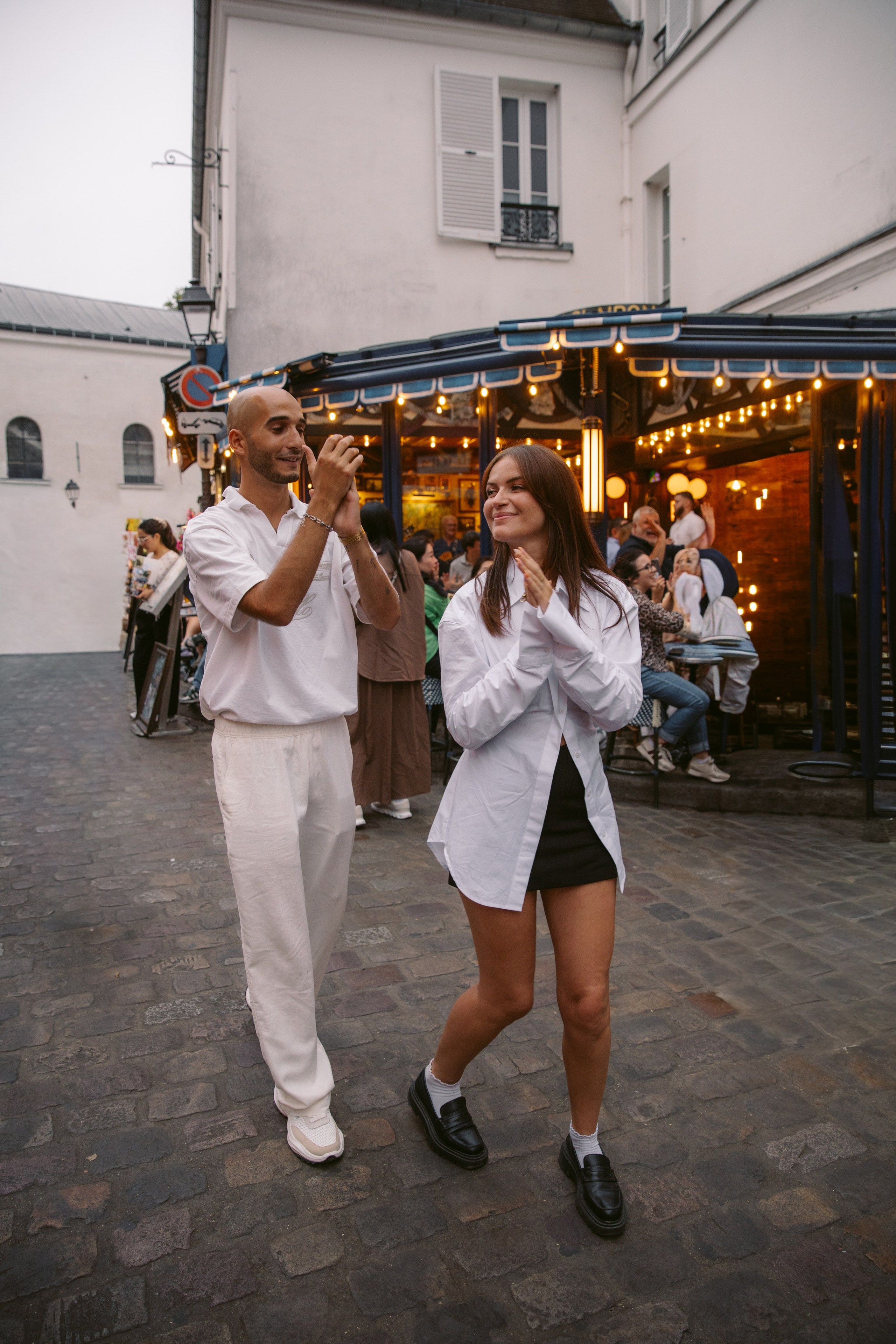 Tim & Pauline — A Parisian Stroll Photoshoot. Свадебный фотограф в Париже