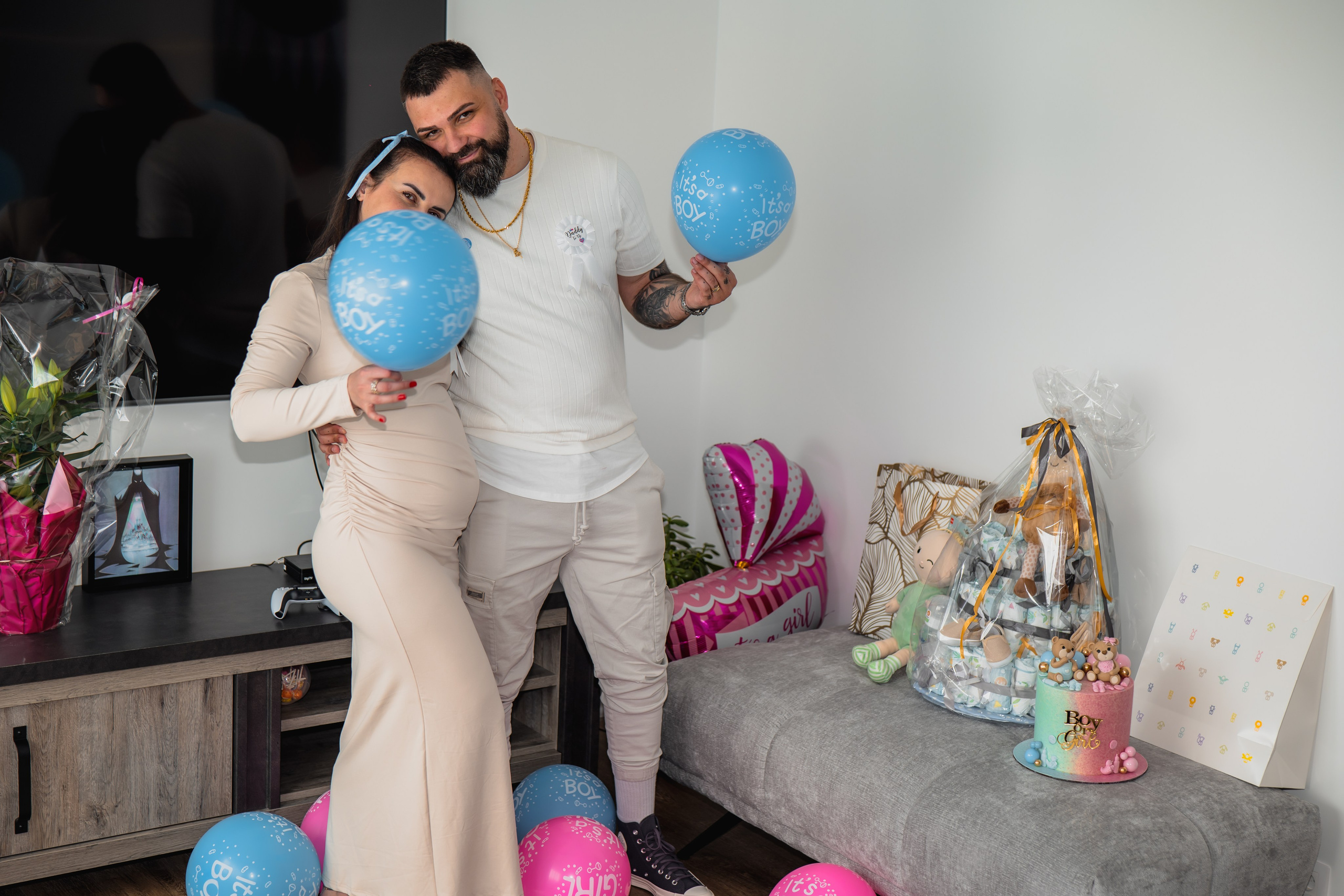 Gender Party Isabela & Laurentiu. Fotograful și Cameramanul familiei dvs în Franța Paul Photographer