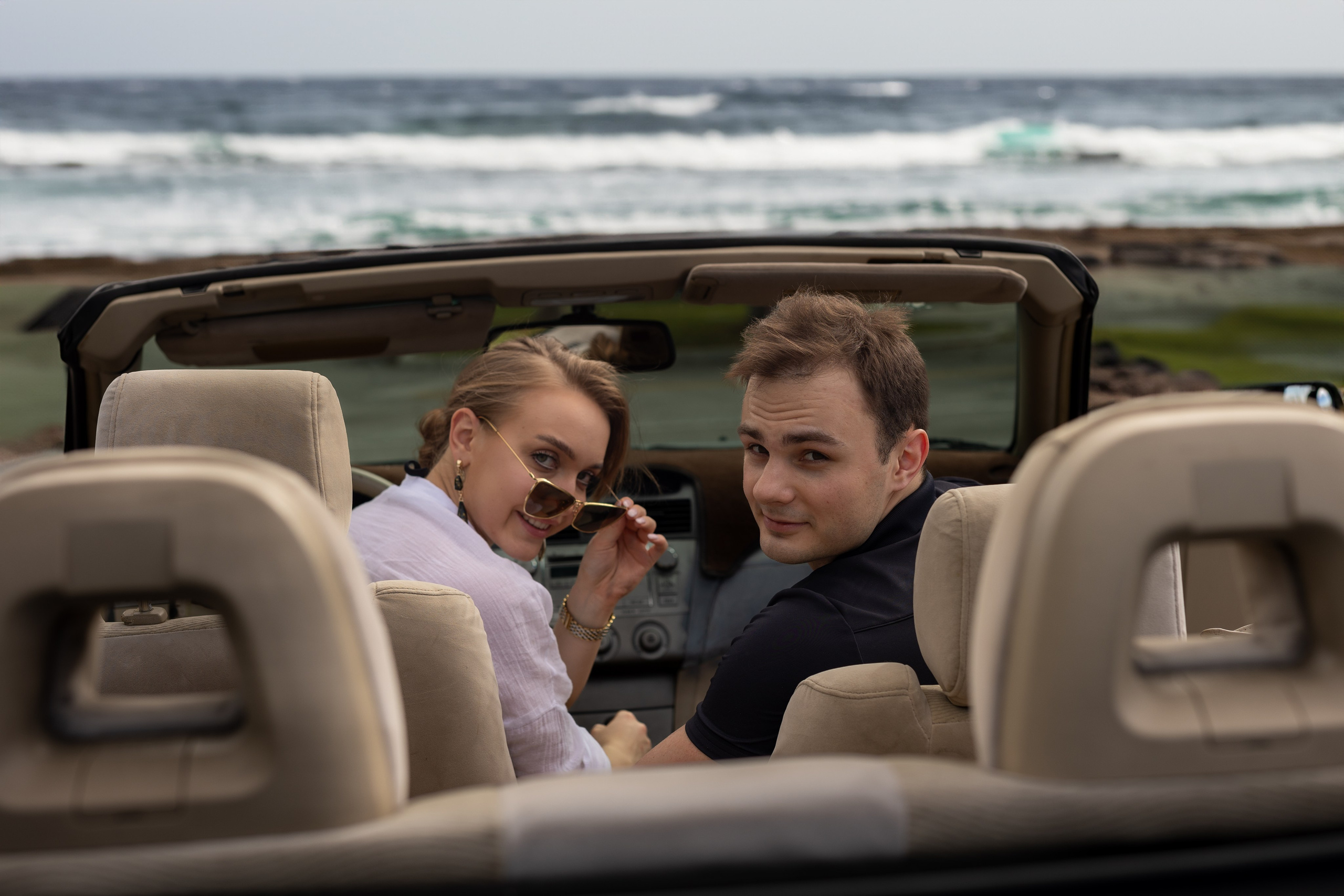 Pier & Convertible Love Story. Family, lifestyle, and commercial photography in New York and New Jersey