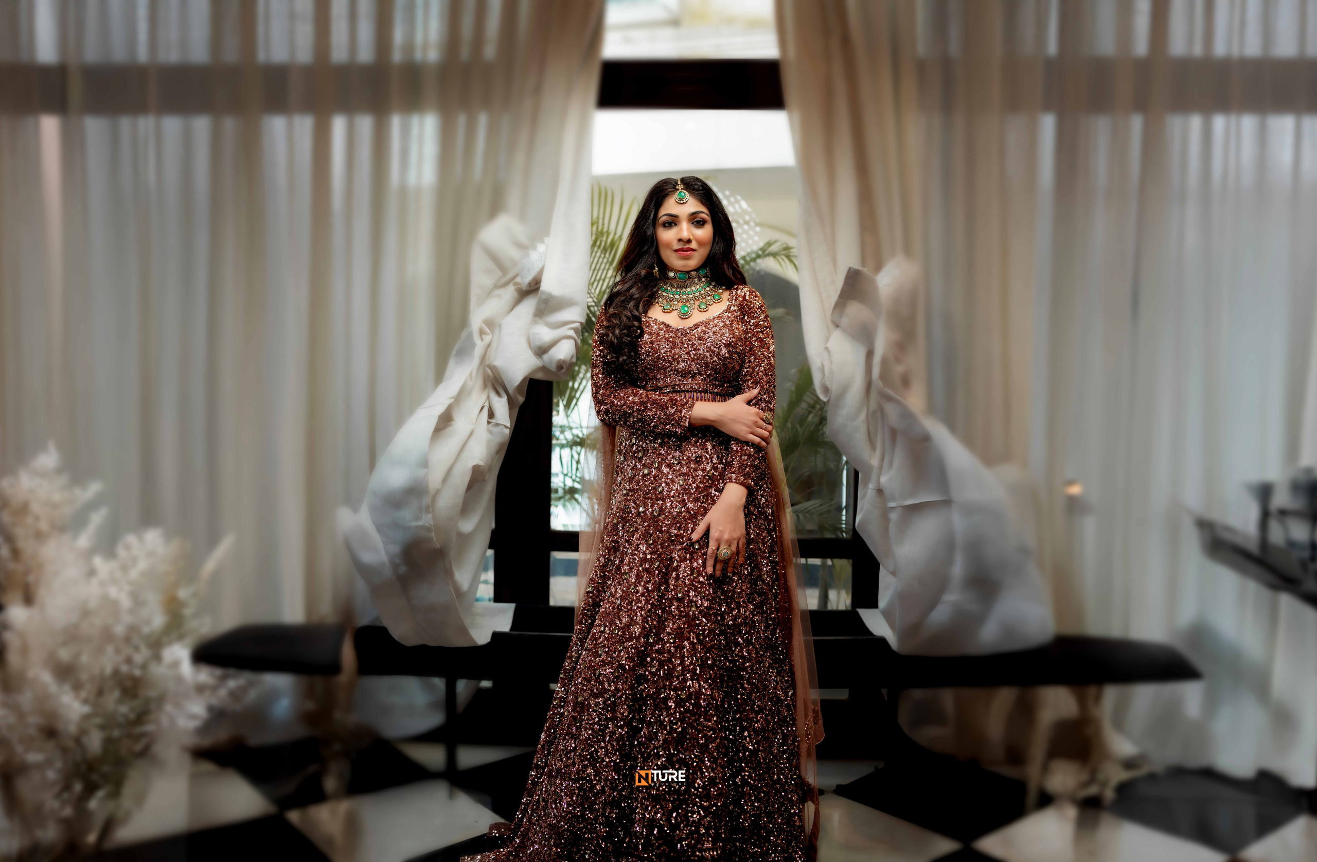 VINAYA BRIDAL SHOOT. NTURE WEDDING