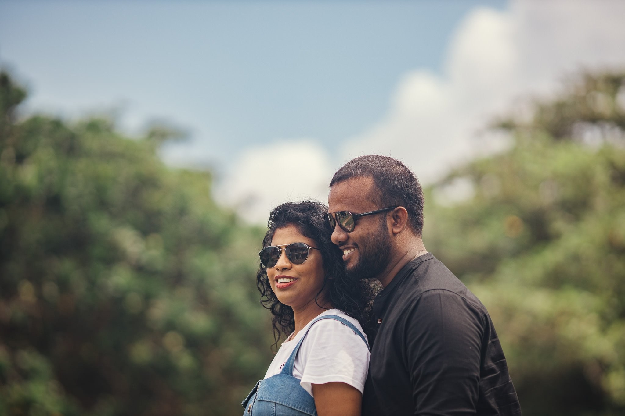 Post wedding portraits, Unawatuna, Sri Lanka