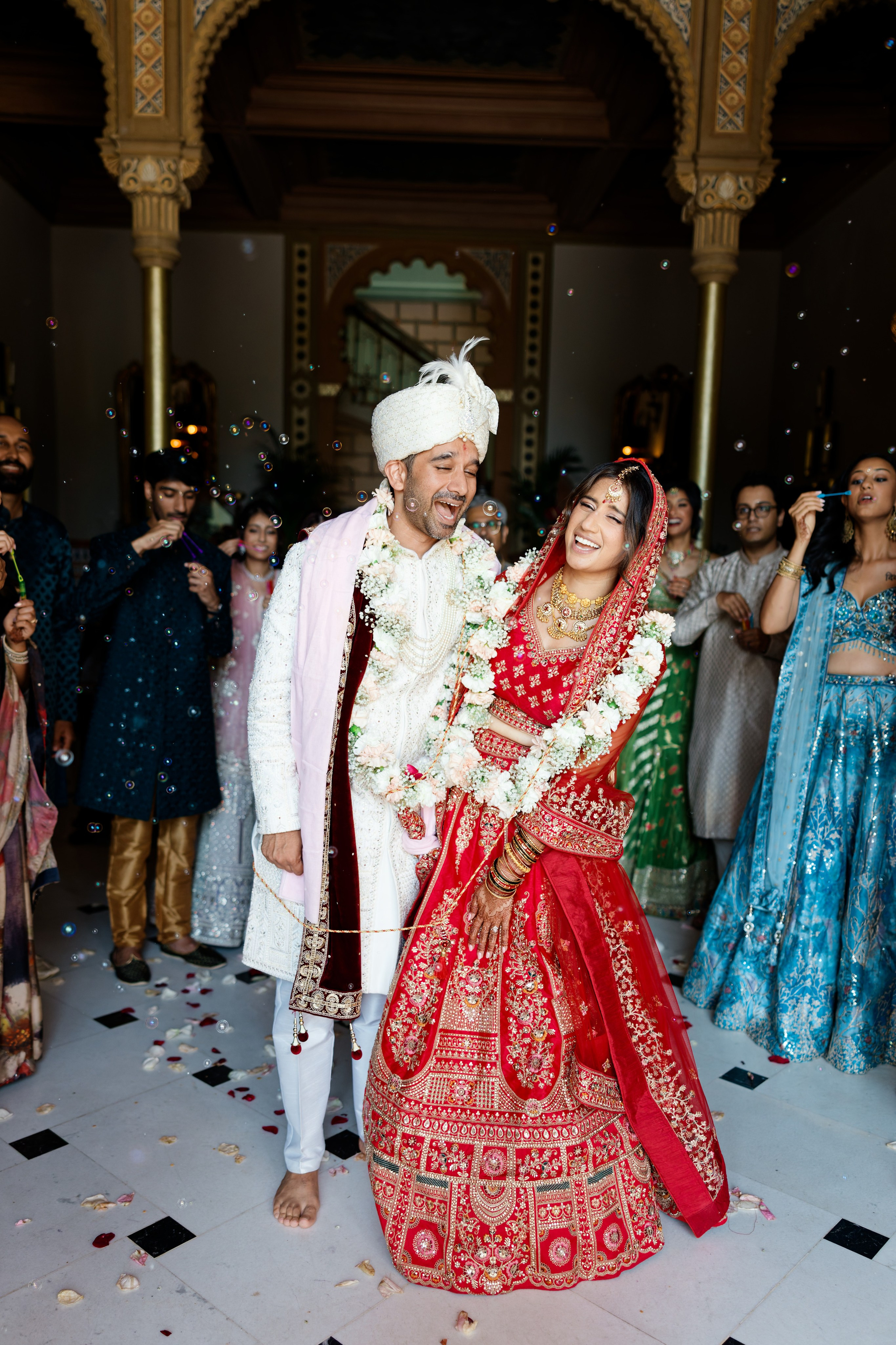 Indian wedding at Gran Villa Rosa, Barcelona