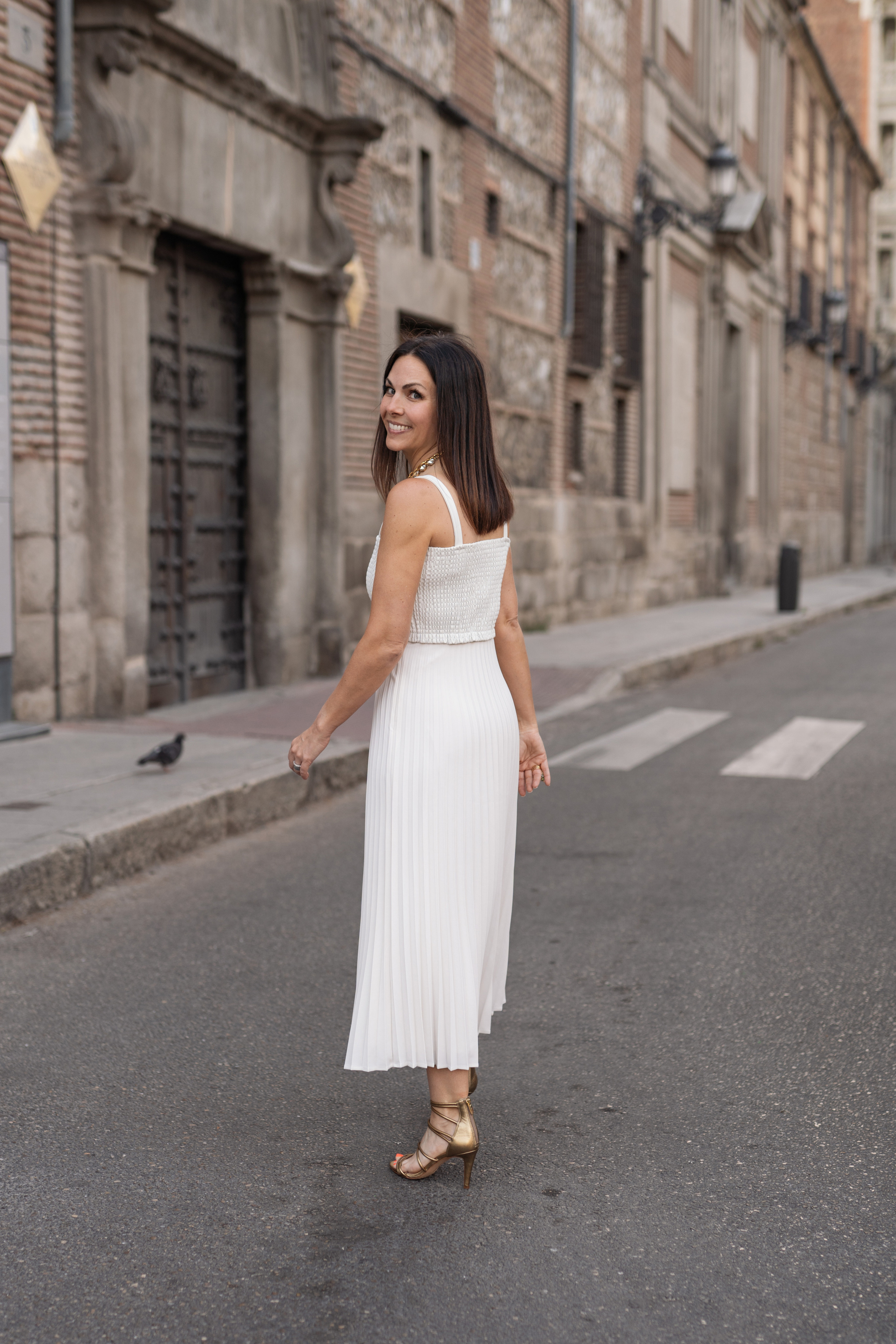 Tourist family photo shooting in Madrid. Photographer in Madrid, Spain. Alyona Belyaninova