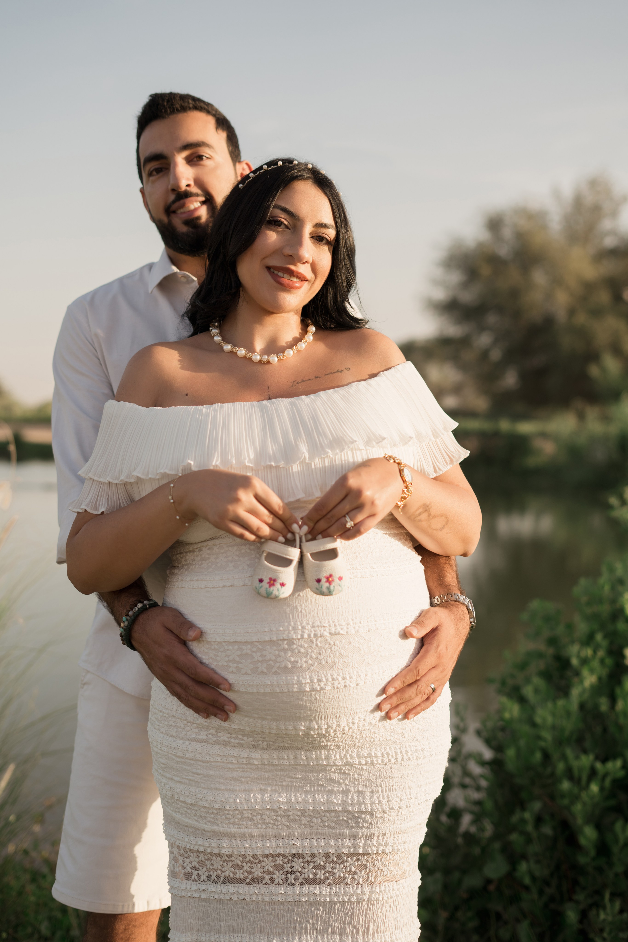 Sunrise by the lake. Angela Iakovleva — Family Photographer in Dubai