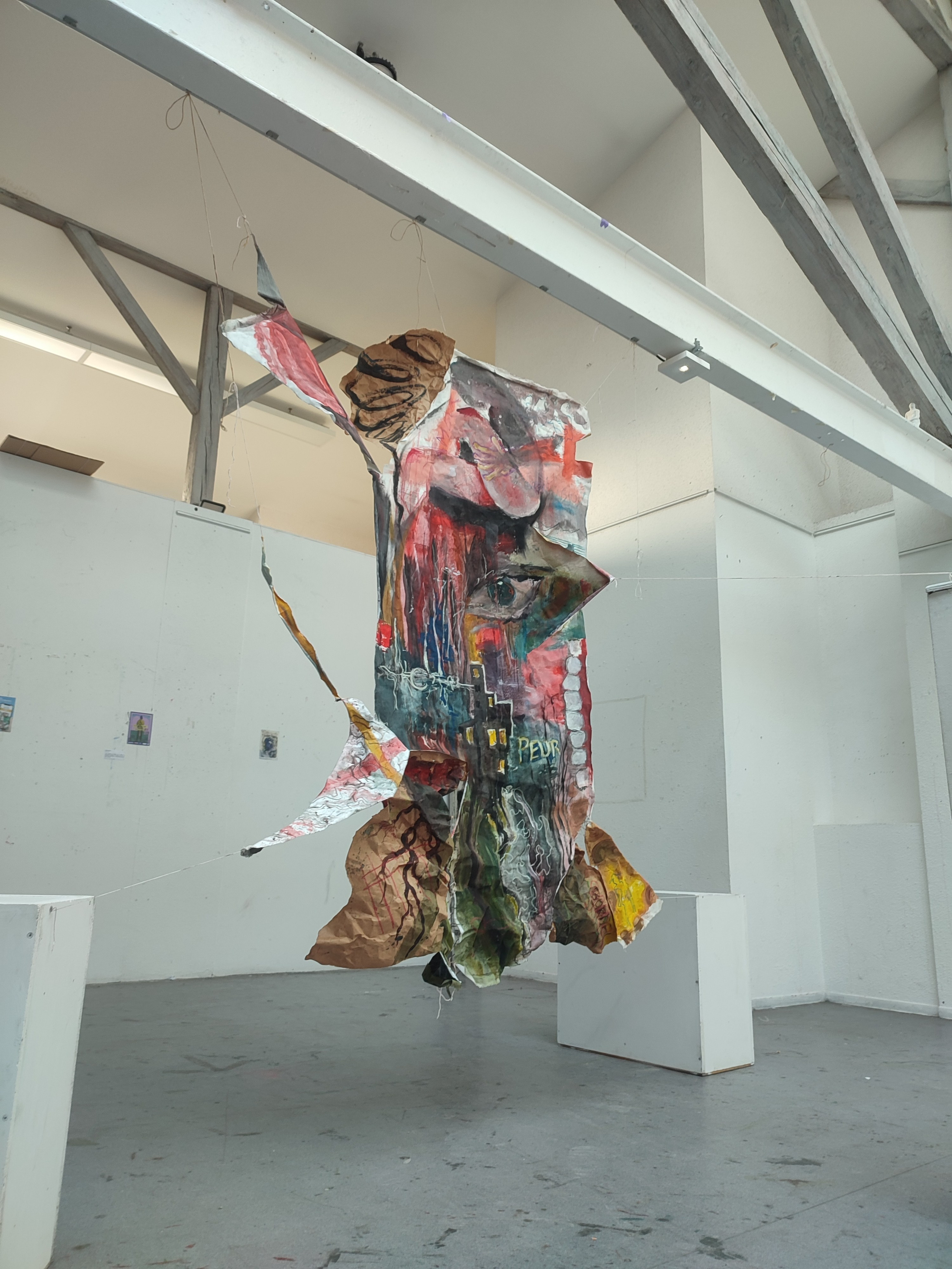 Internal chaos. Angelina Sorokopud. Artist in Strasbourg