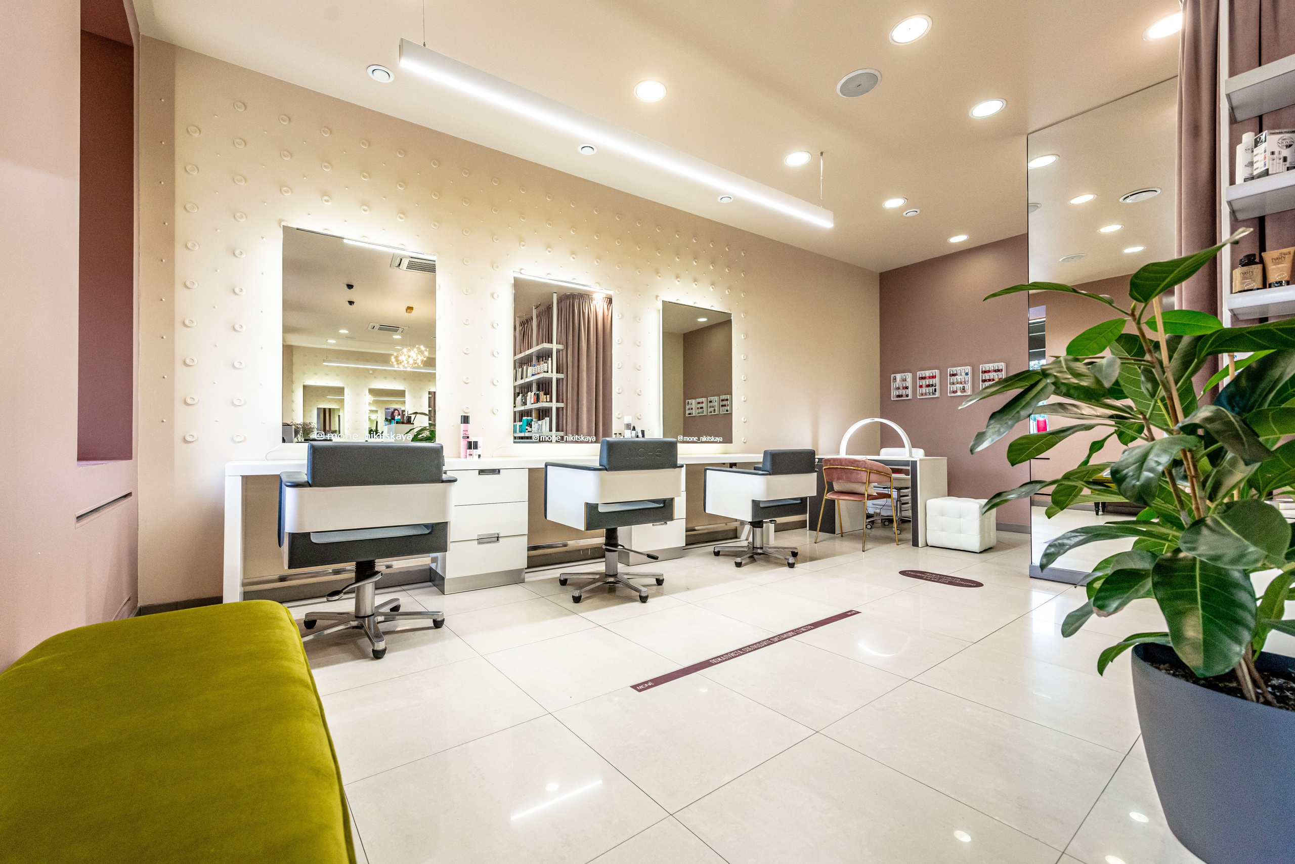 Салон красоты Mone Никитская. PHOTOGRAPHER QUINTANA ROO