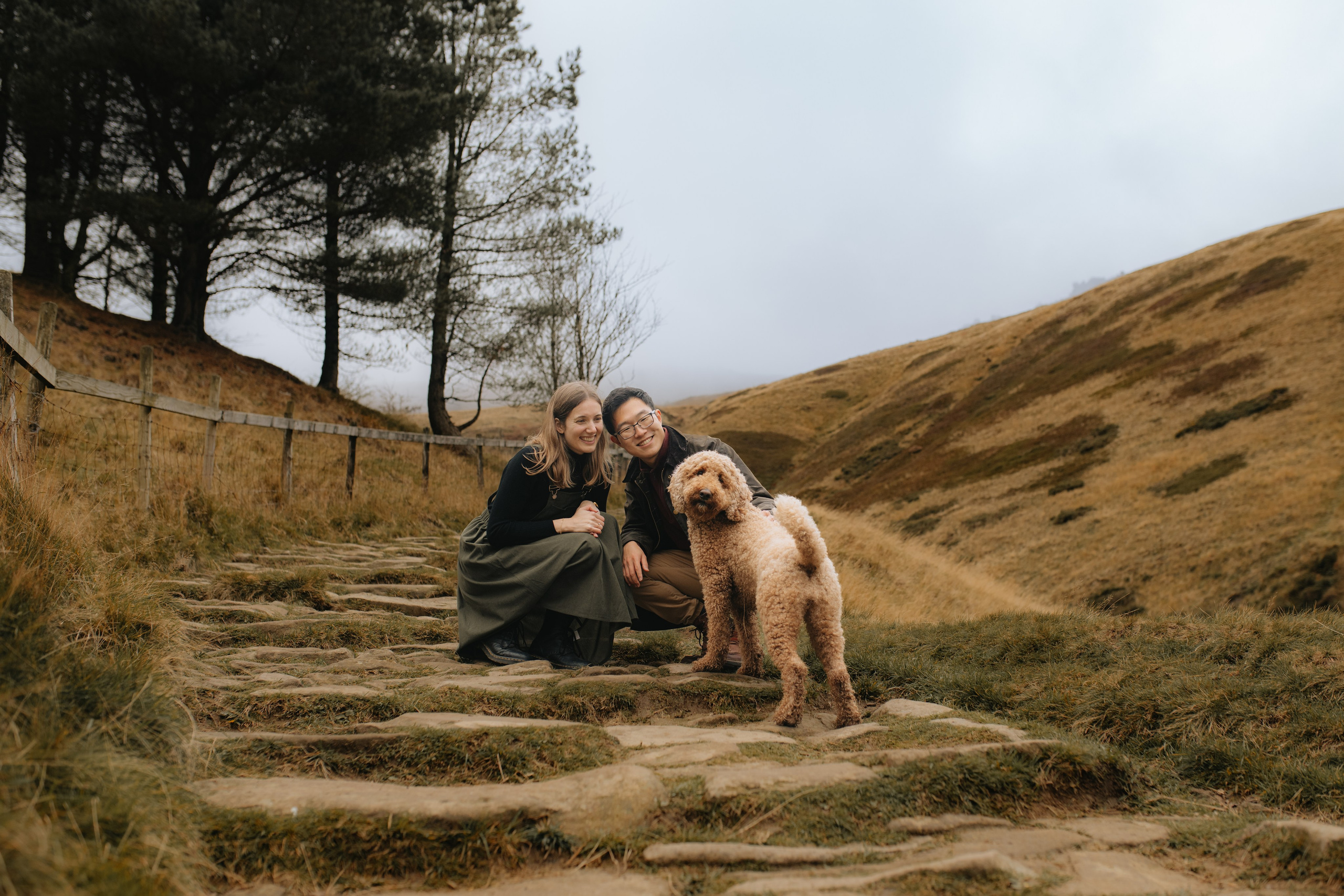 L & C in Peak District. Tania Gandrabur, photographer in West Midlands, England