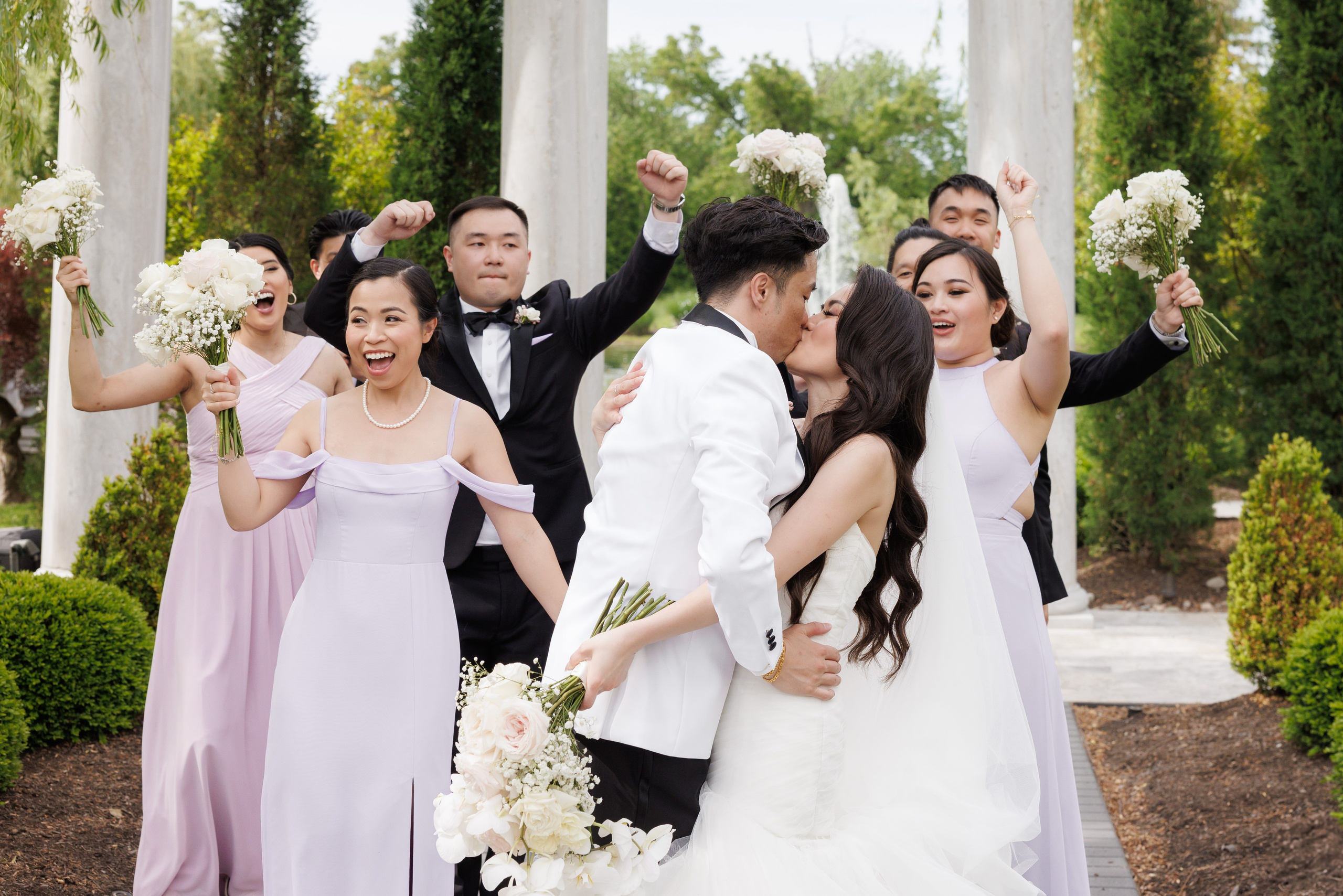 Jen & Wei, The Mansion on Main Street, NJ. Wedding Photo & Video