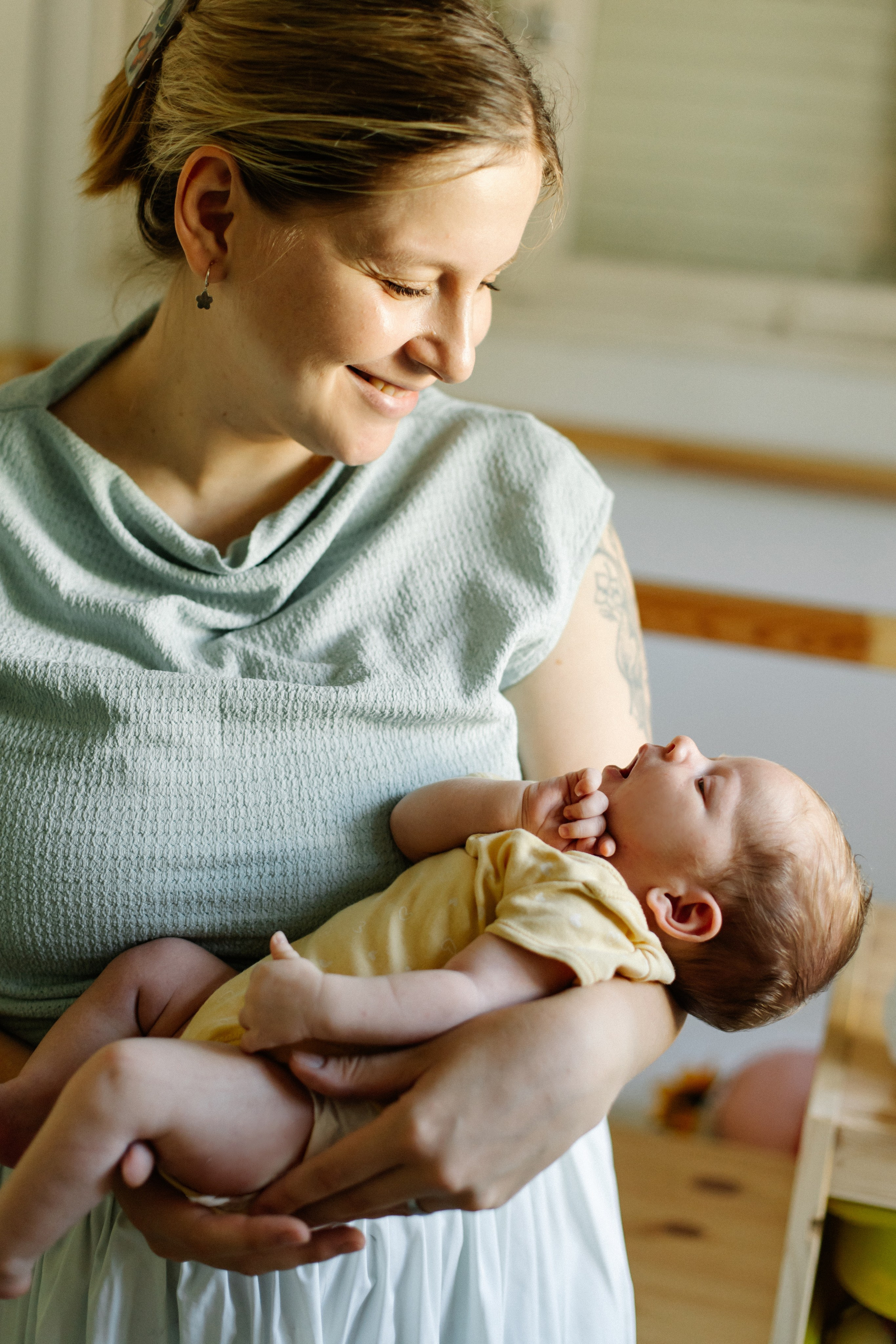 Ella 2 month. Family photographer in Israel