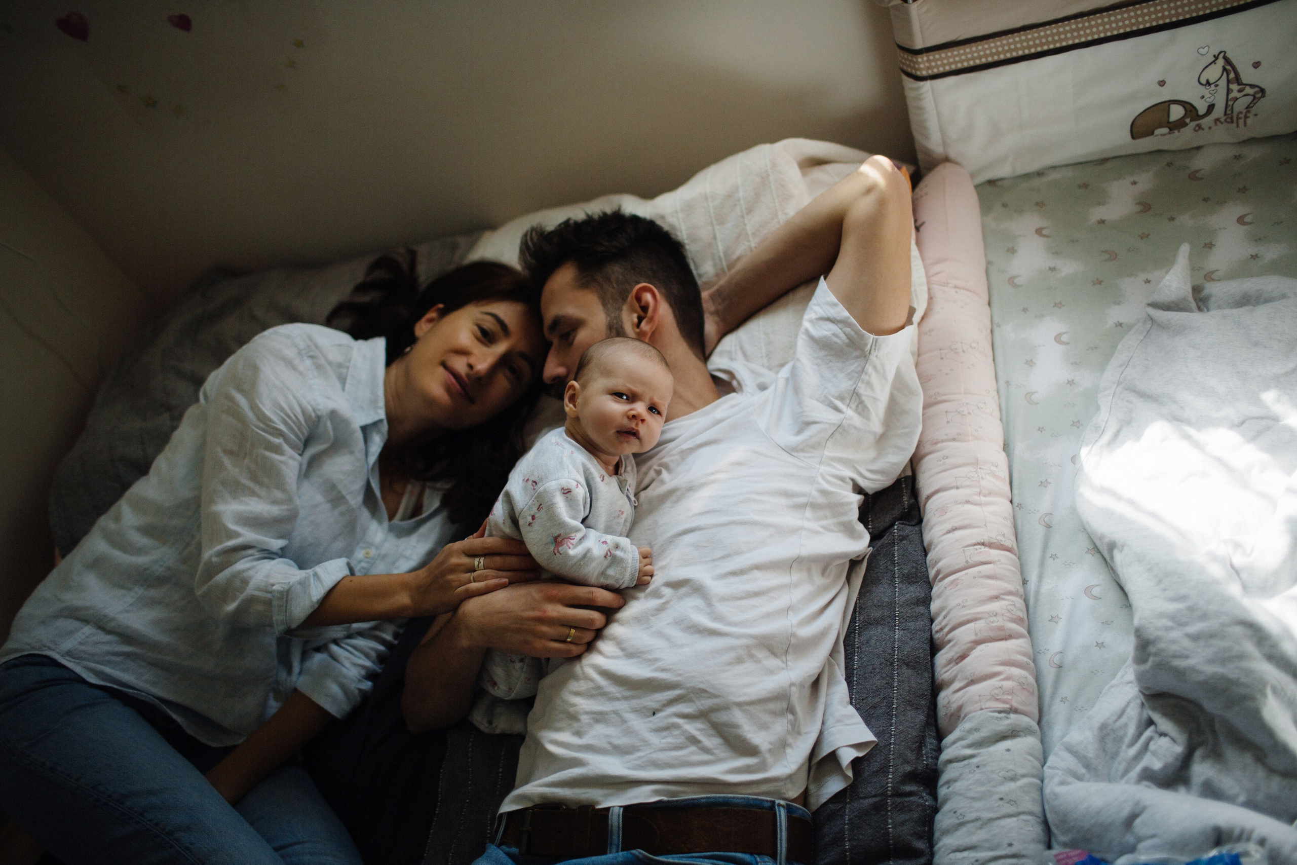 Sweet home / Ayala 3 month. Family photographer in Israel