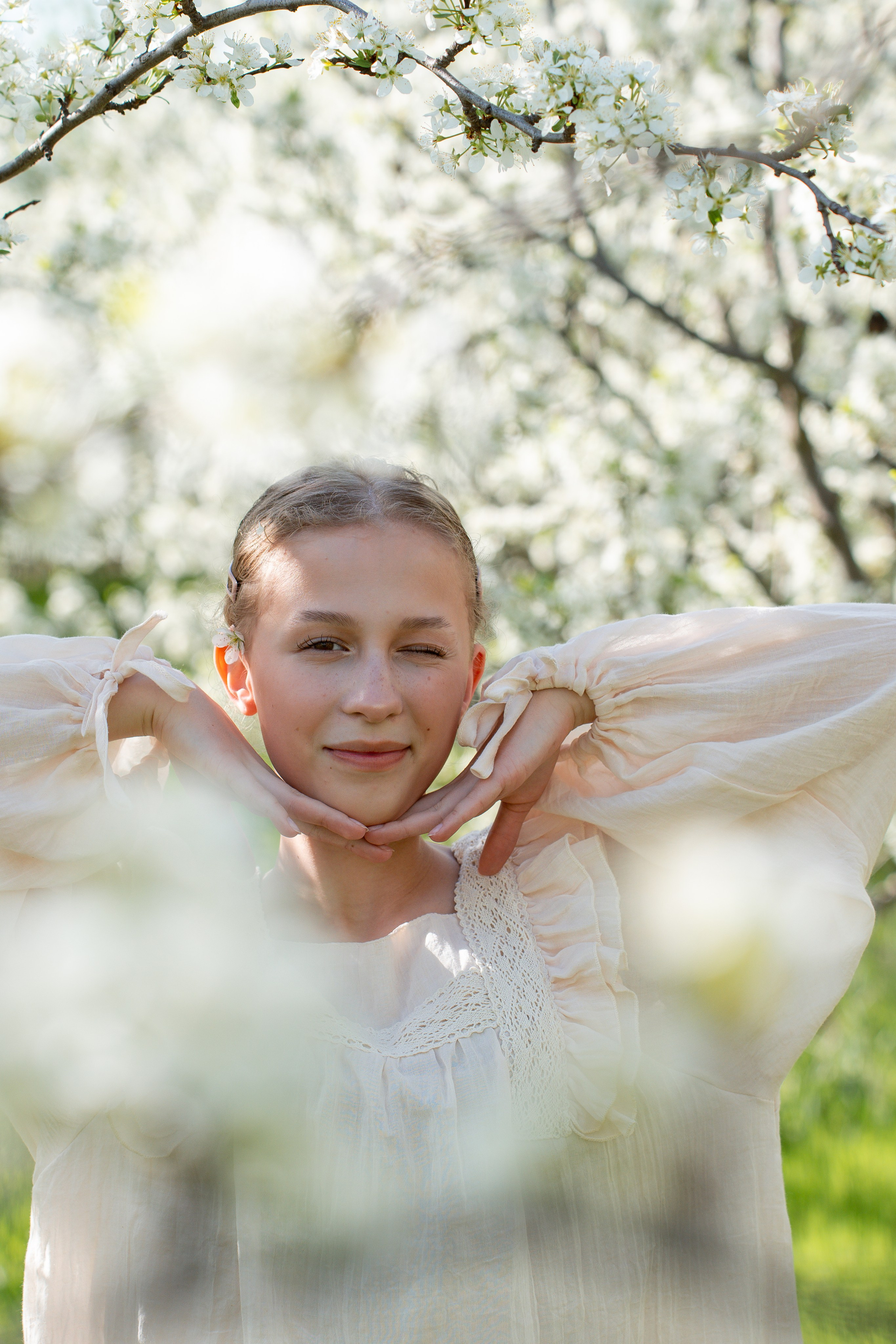 Цветение. Детский и семейный фотограф в г. Бельцы