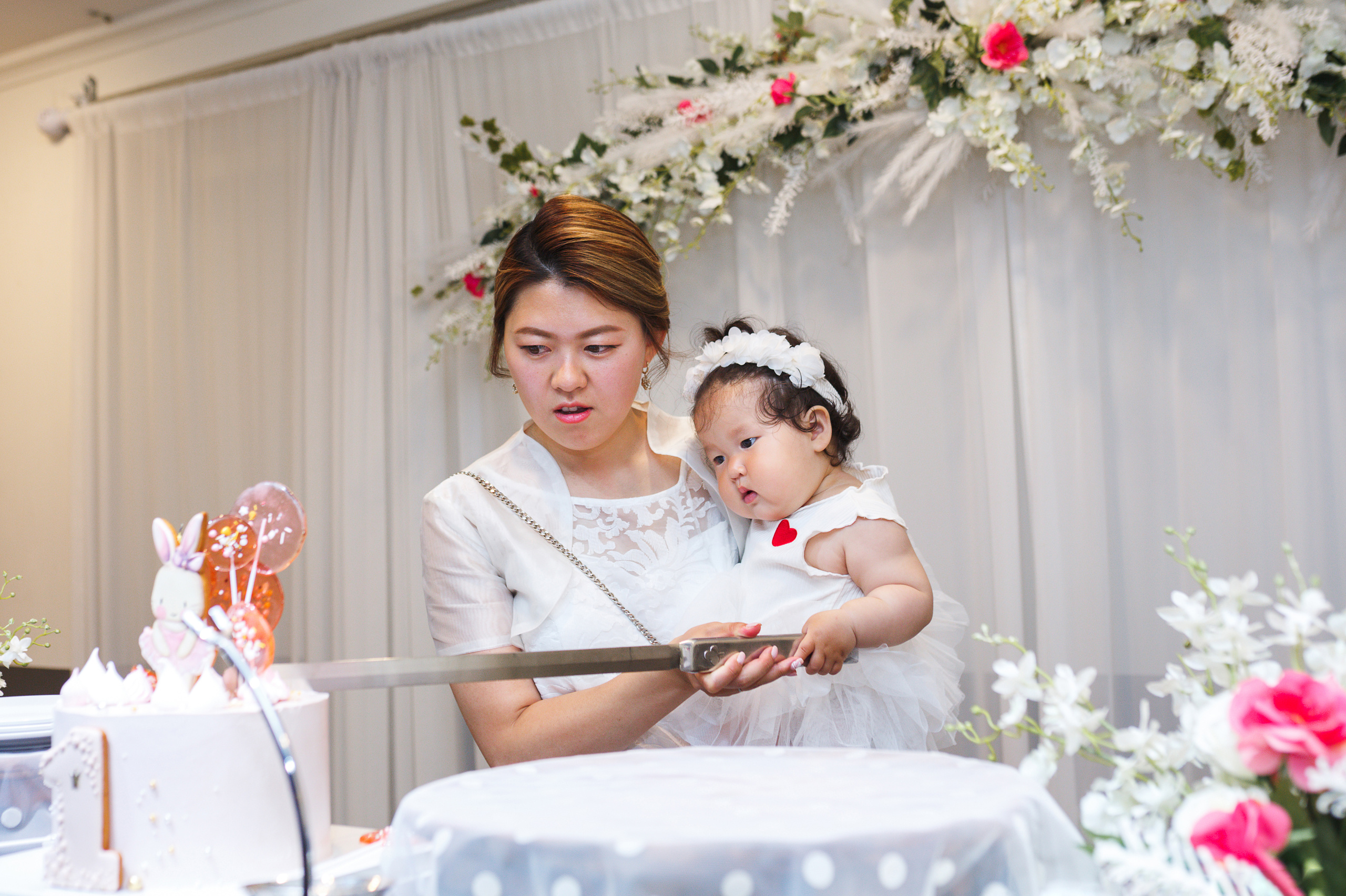 Amelia — 1 year. Portrait photographer in South Korea Olga Lian