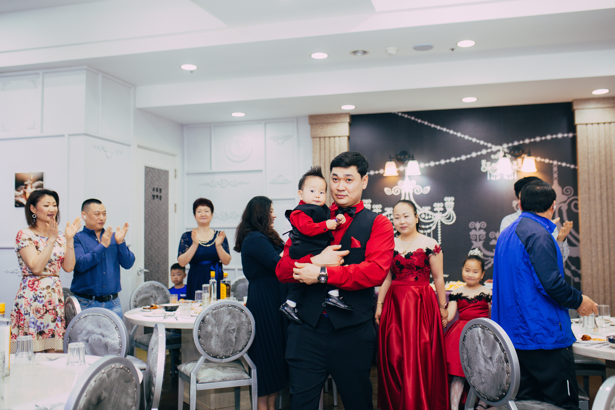 Кирилл — годик. Портретный фотограф в Южной Корее Ольга Лян