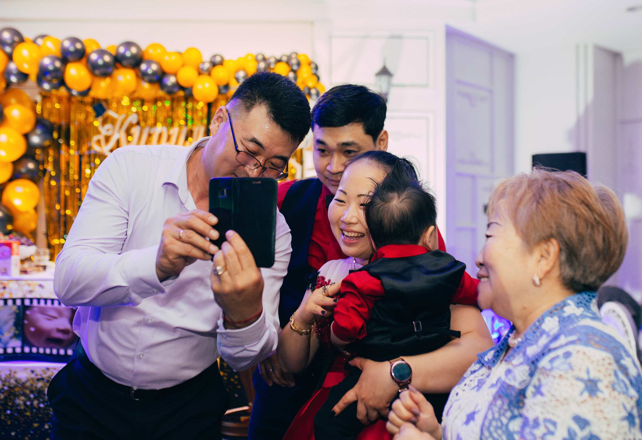 Кирилл — годик. Портретный фотограф в Южной Корее Ольга Лян