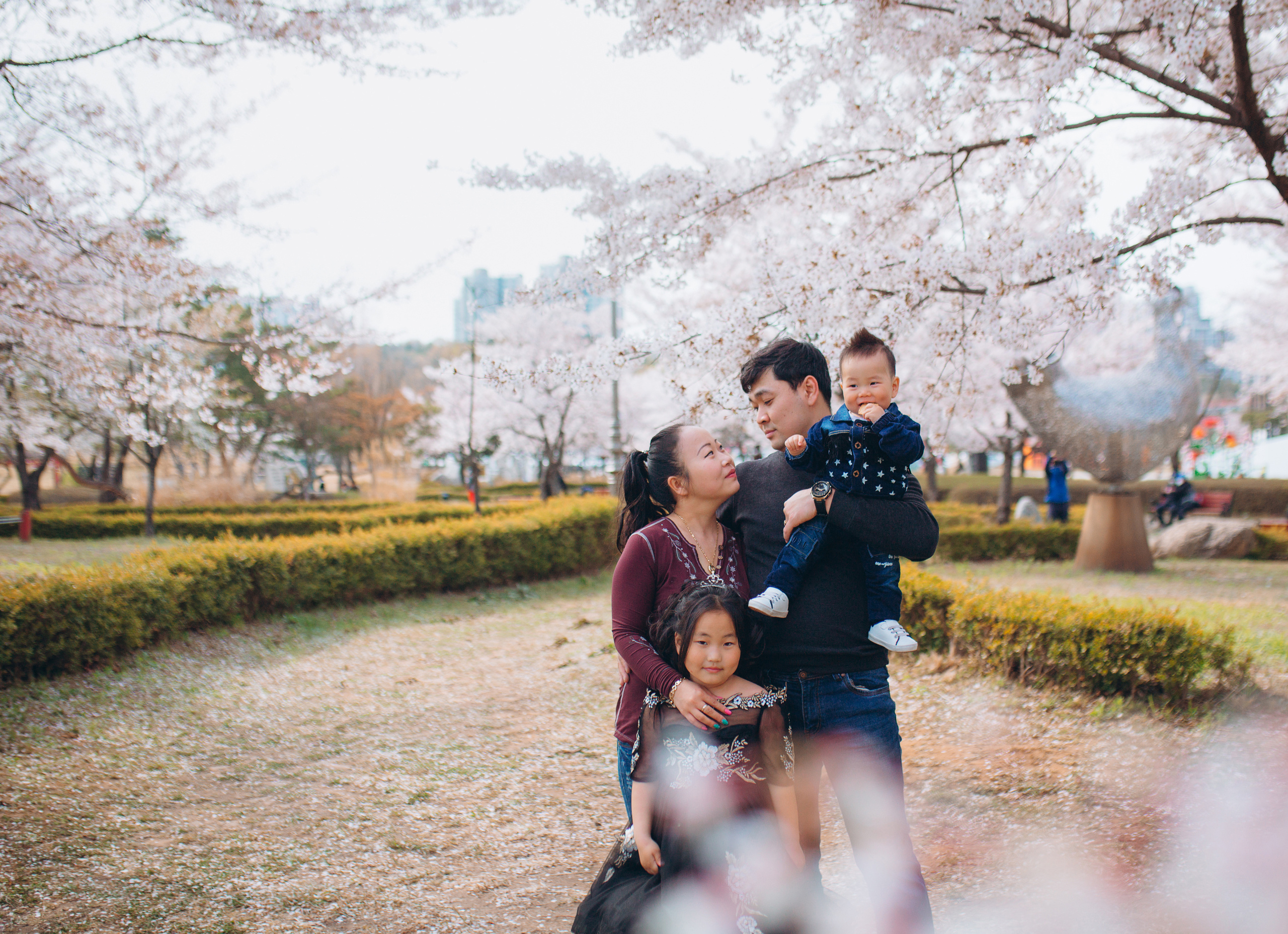 Кирилл — годик. Портретный фотограф в Южной Корее Ольга Лян
