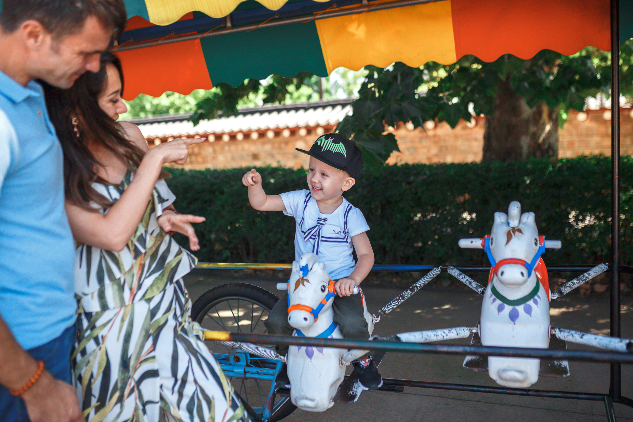 Sunshine Family. Portrait photographer in South Korea Olga Lian