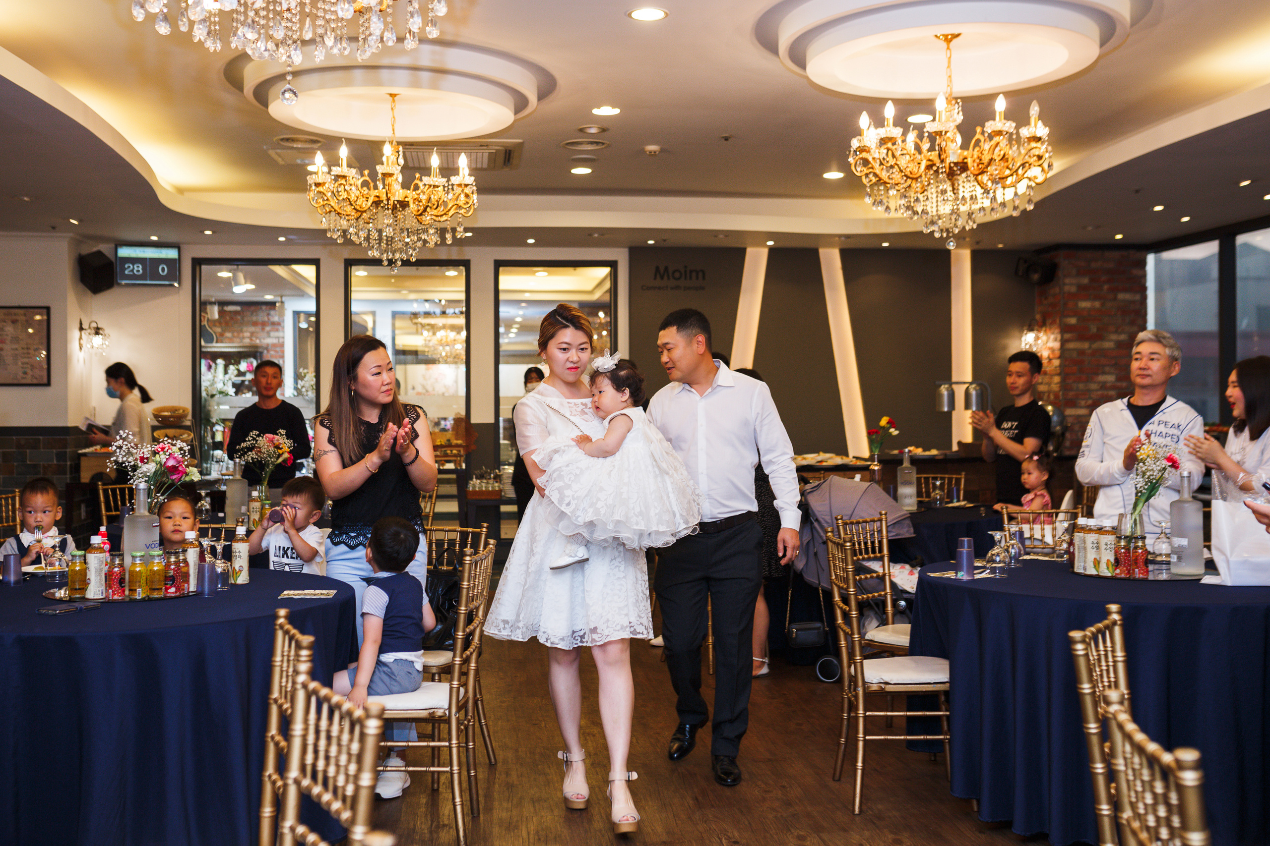 Amelia — 1 year. Portrait photographer in South Korea Olga Lian