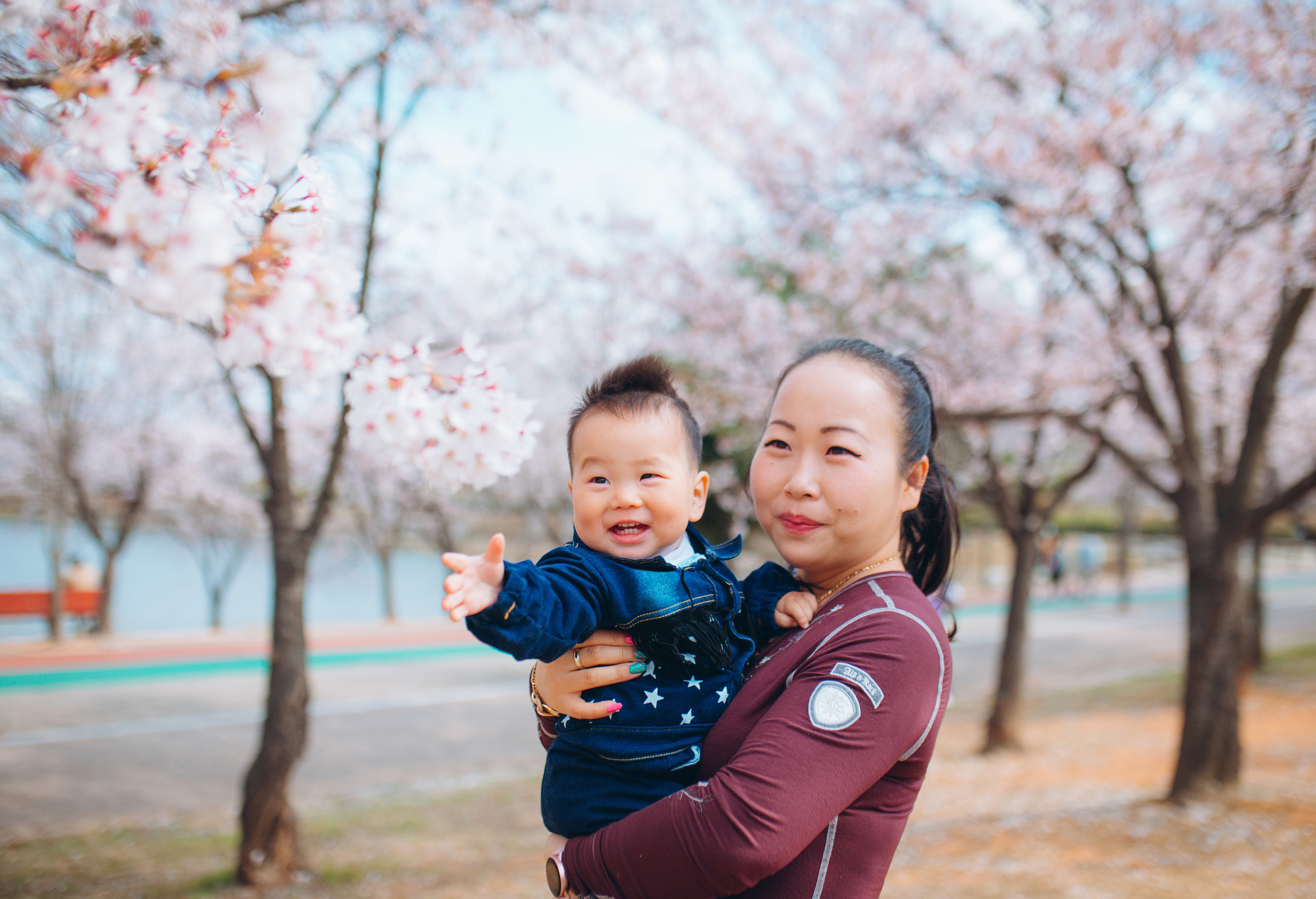 Кирилл — годик. Портретный фотограф в Южной Корее Ольга Лян