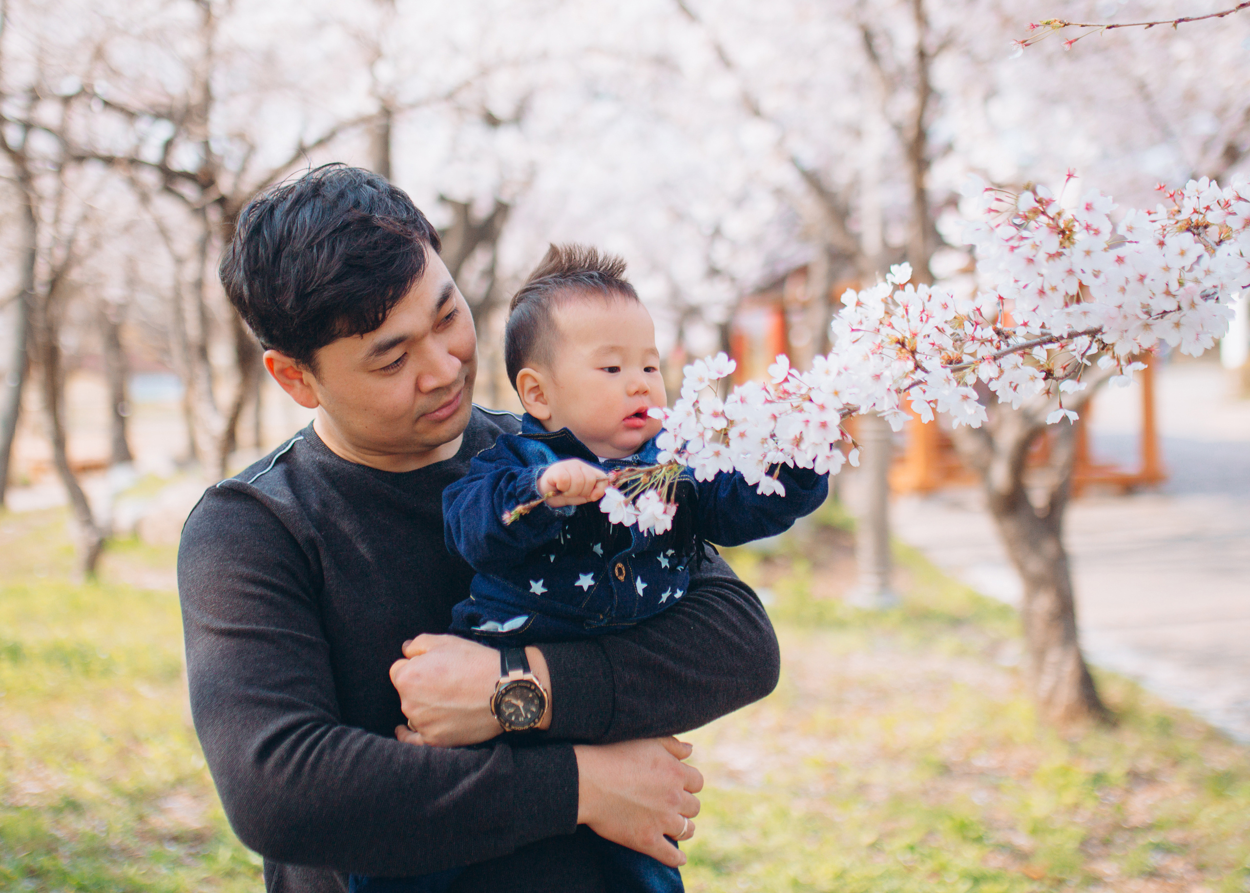 Кирилл — годик. Портретный фотограф в Южной Корее Ольга Лян