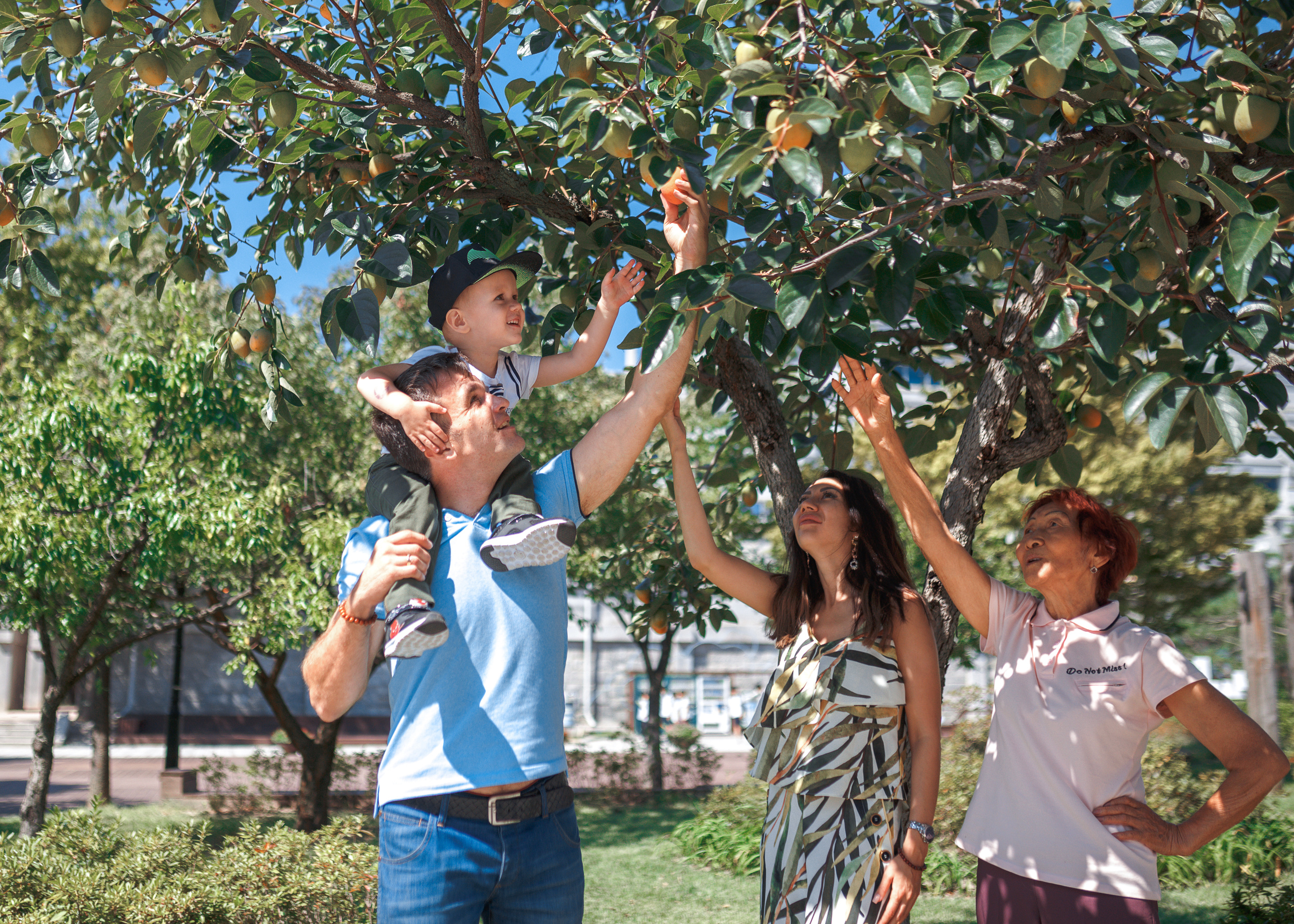 Sunshine Family. Portrait photographer in South Korea Olga Lian