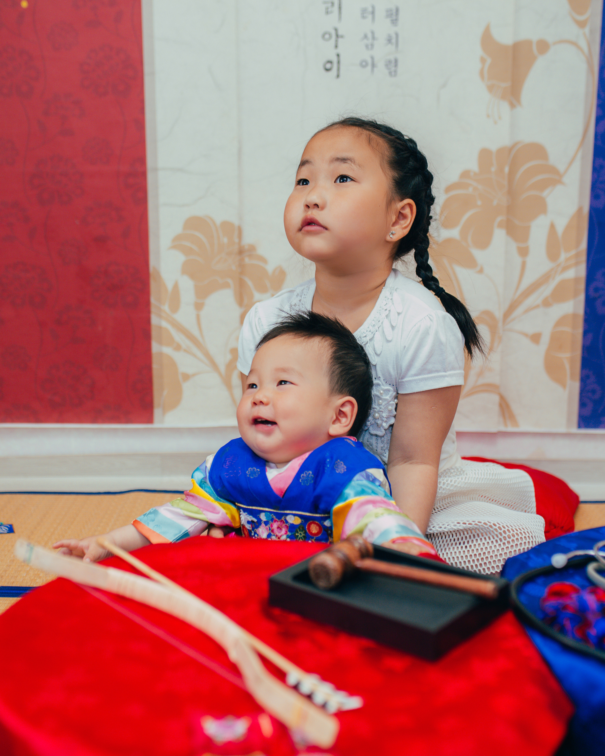 Кирилл — годик. Портретный фотограф в Южной Корее Ольга Лян