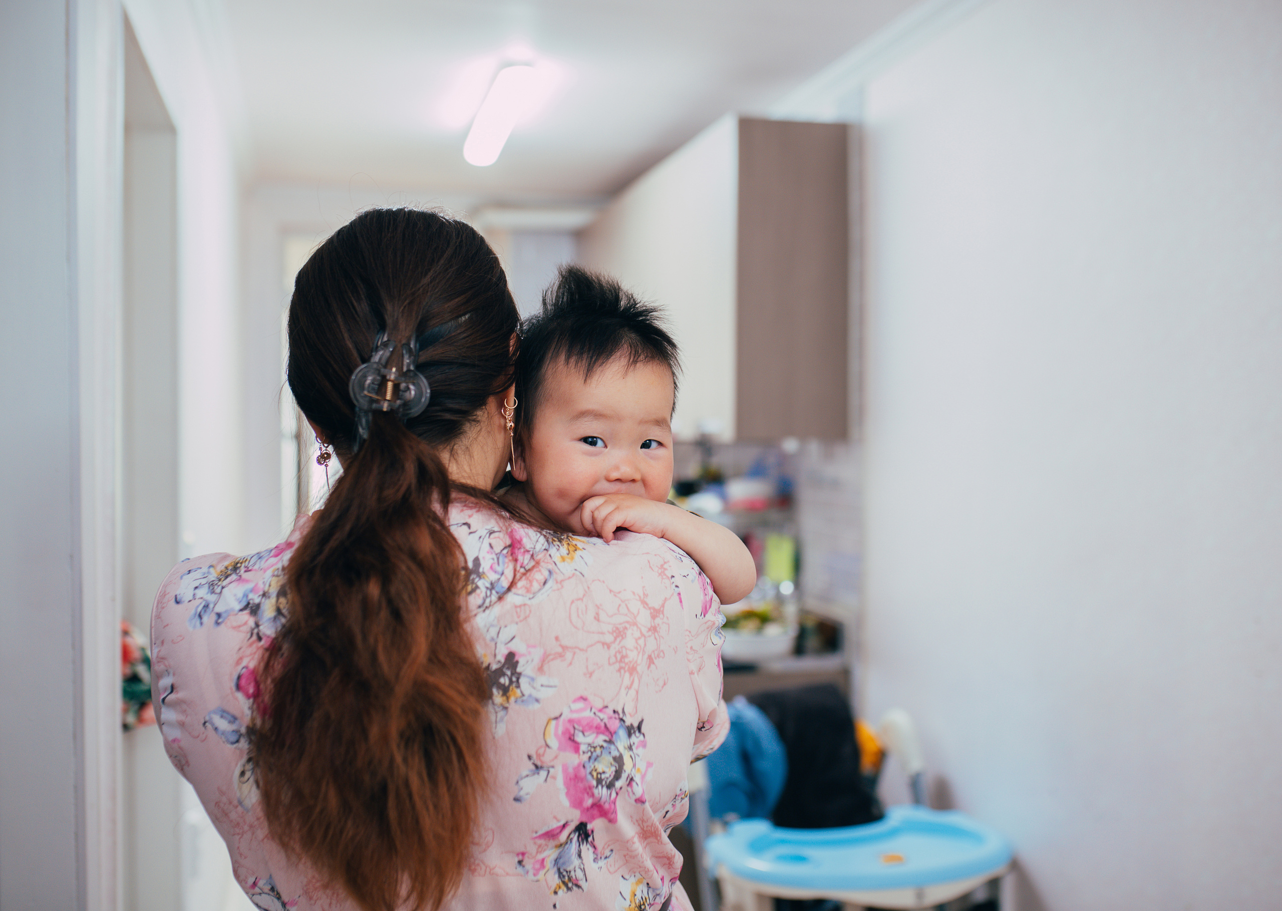 Кирилл — годик. Портретный фотограф в Южной Корее Ольга Лян