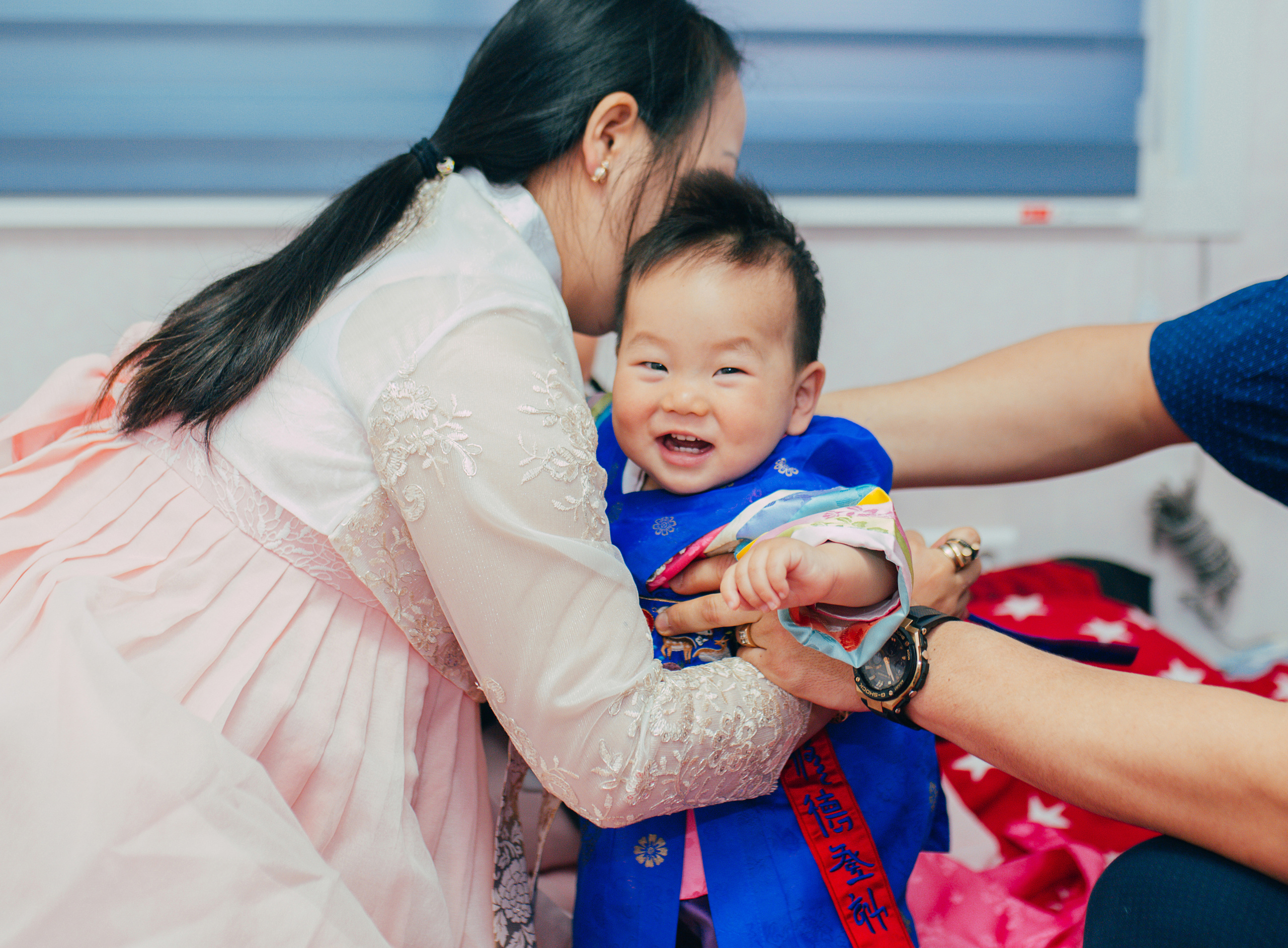 Кирилл — годик. Портретный фотограф в Южной Корее Ольга Лян