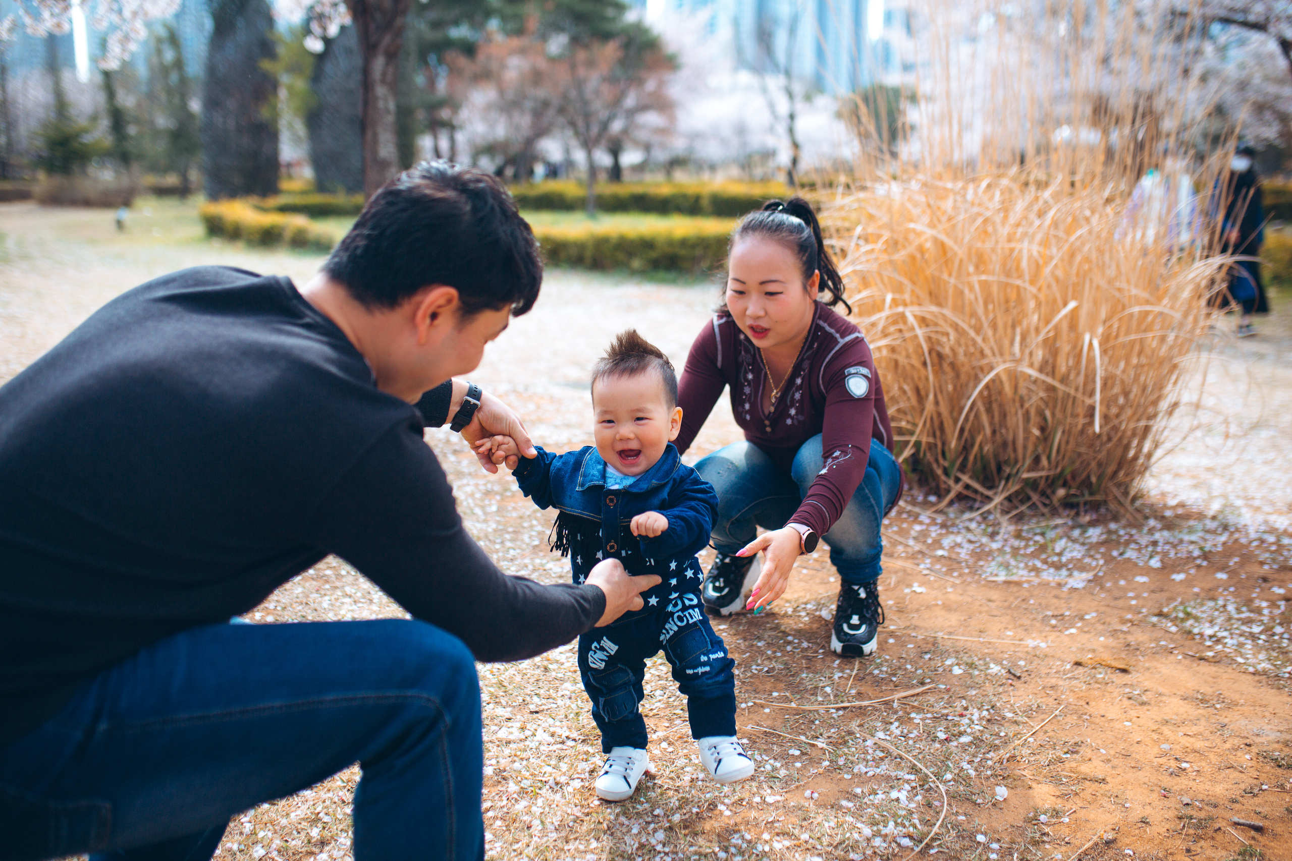 Кирилл — годик. Портретный фотограф в Южной Корее Ольга Лян