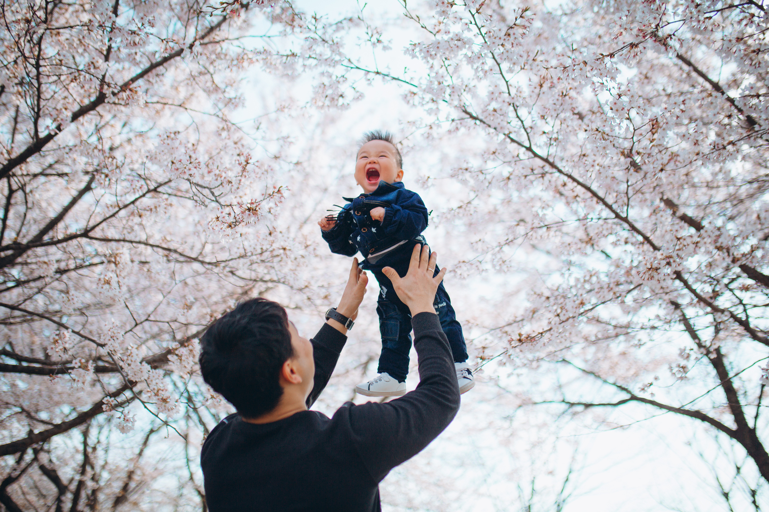 Кирилл — годик. Портретный фотограф в Южной Корее Ольга Лян