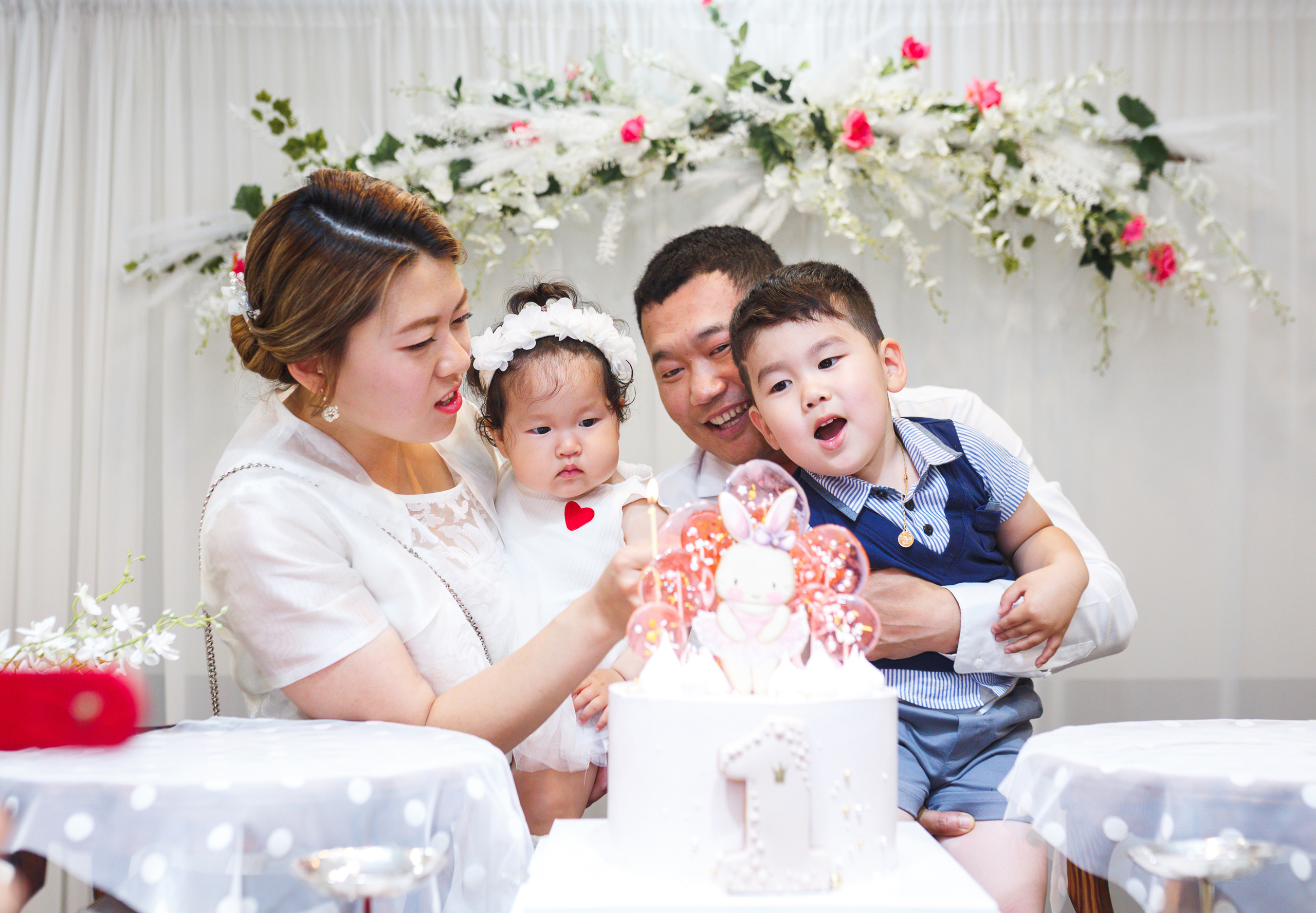 Amelia — 1 year. Portrait photographer in South Korea Olga Lian